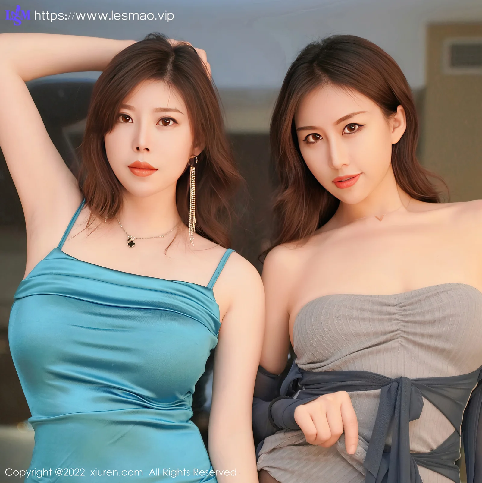 XiuRen 秀人 No.5050 白茹雪和月音瞳 特合集写真22 - 47