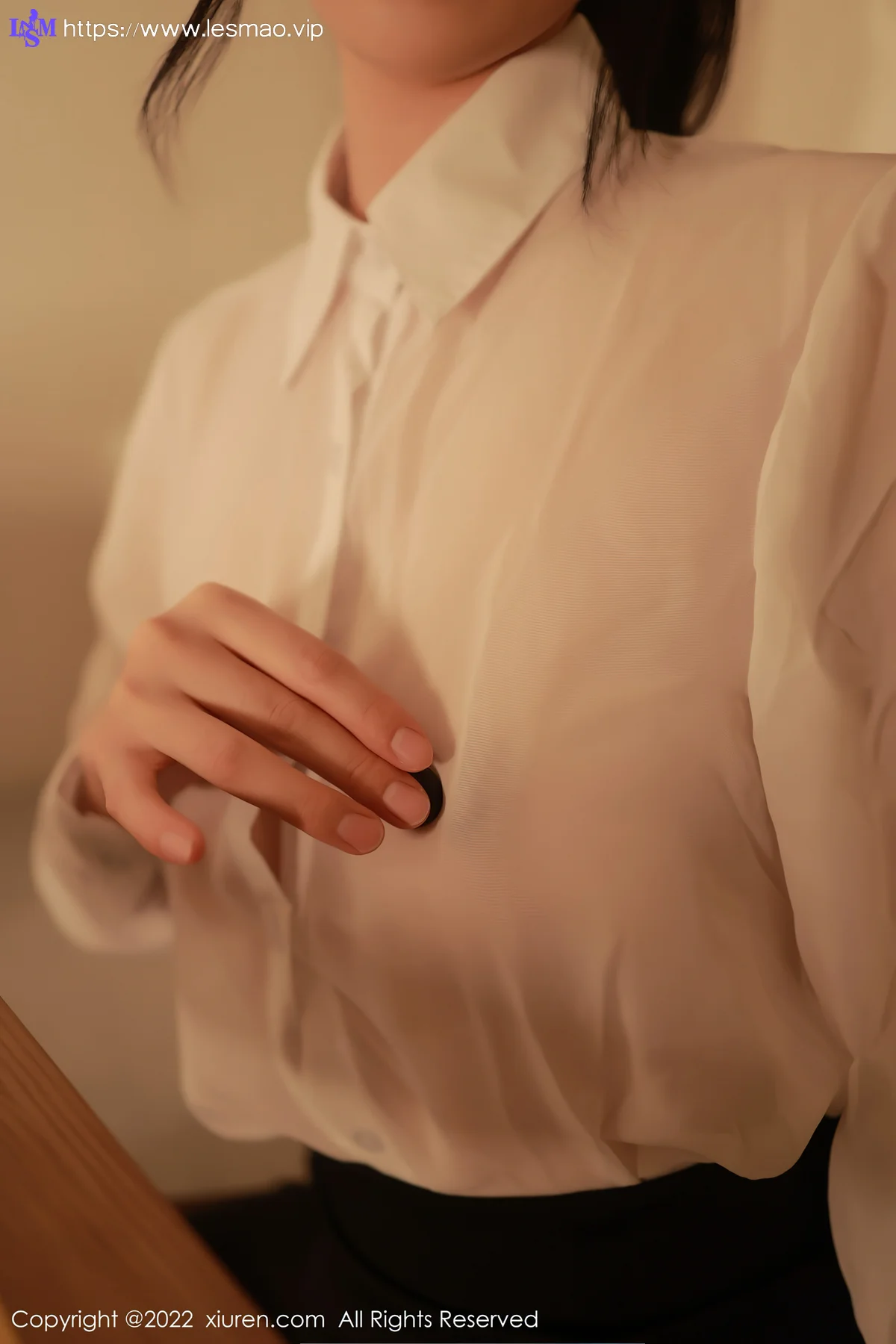 XiuRen 秀人 No.5057 白色轻透上衣 李雅柔182CM 性感写真3 - 15