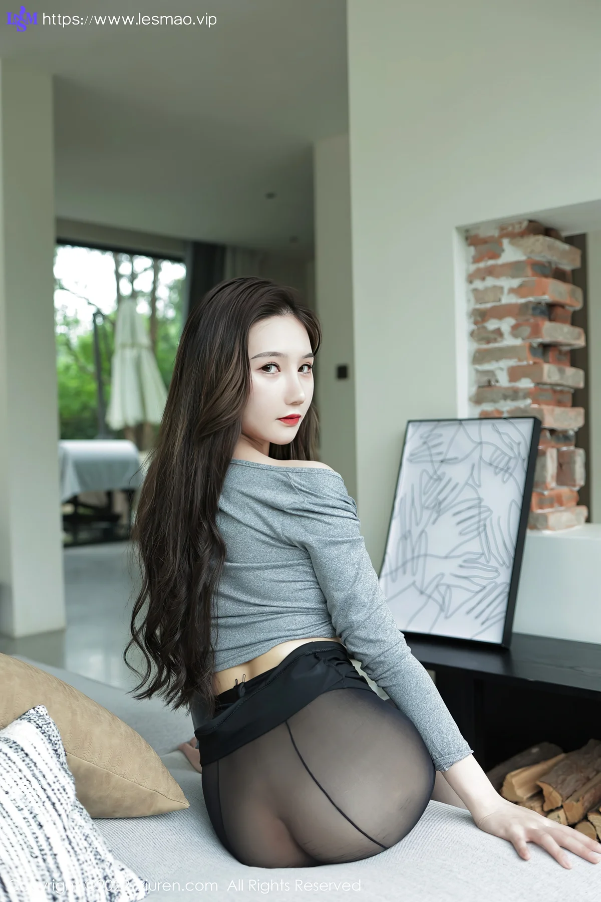 XiuRen 秀人 No.5082 黑丝高跟鞋 古月小同学 性感写真1 - 30
