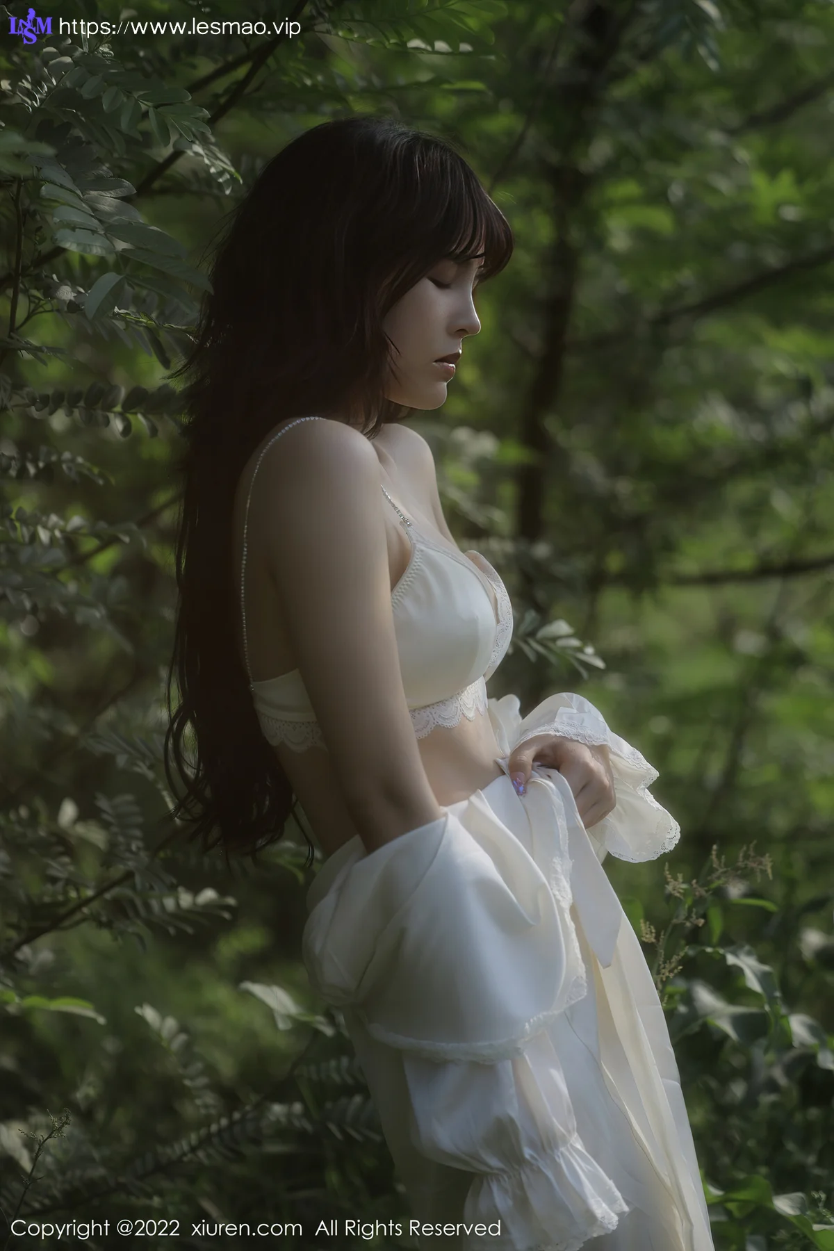 XiuRen 秀人 No.5098 白色蕾丝内衣 许嘉欣 性感写真33 - 16