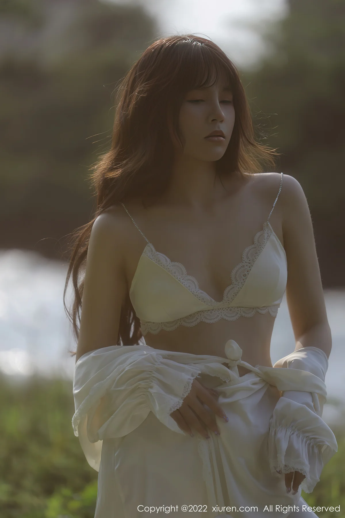 XiuRen 秀人 No.5098 白色蕾丝内衣 许嘉欣 性感写真33 - 22