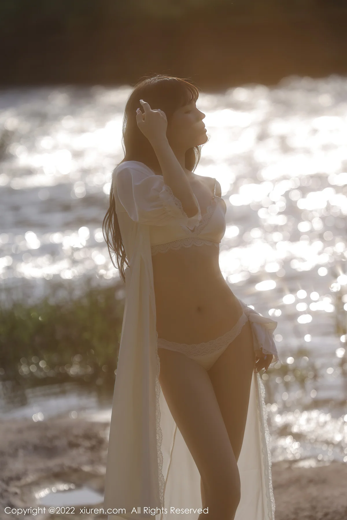 XiuRen 秀人 No.5098 白色蕾丝内衣 许嘉欣 性感写真33 - 27