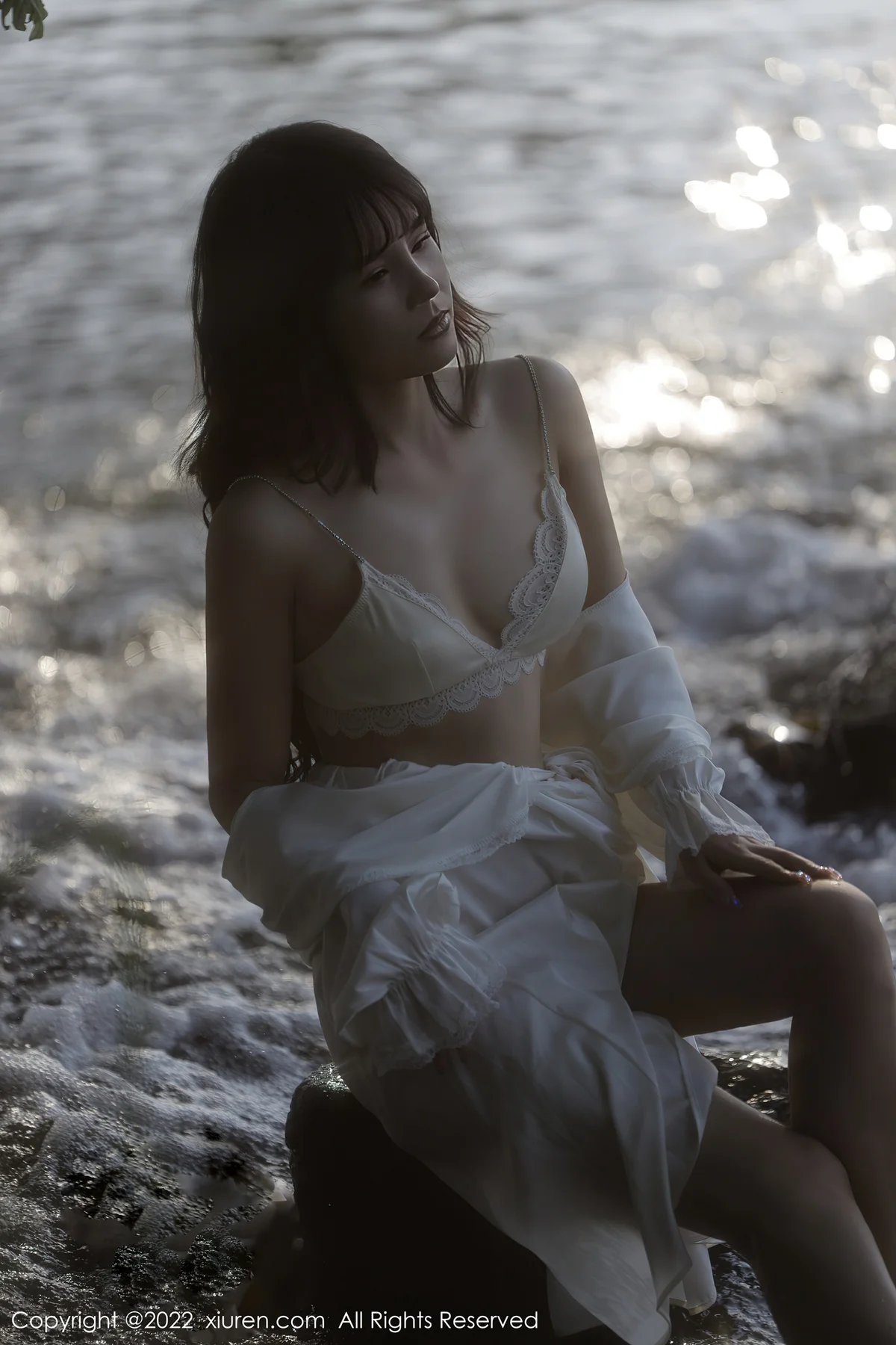 XiuRen 秀人 No.5098 白色蕾丝内衣 许嘉欣 性感写真33 - 31