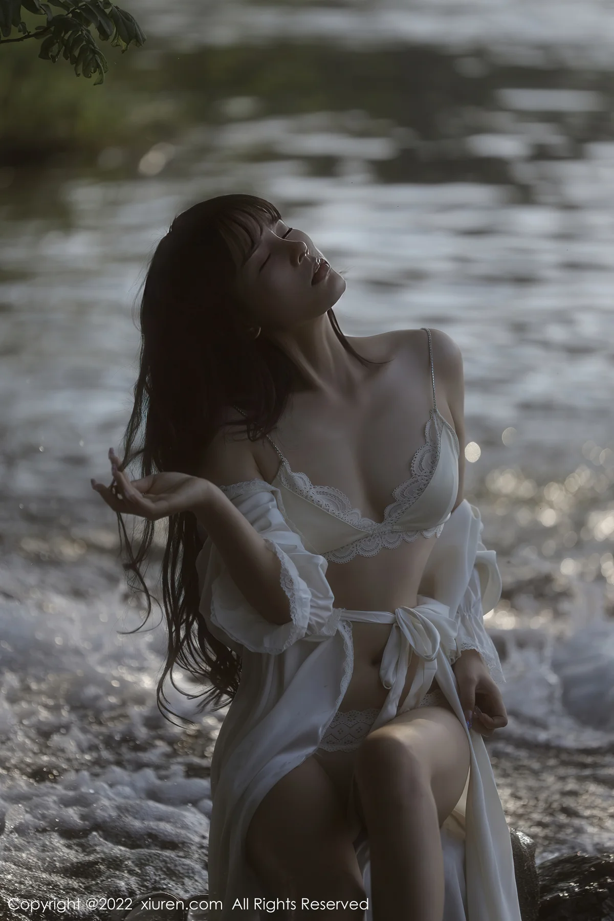 XiuRen 秀人 No.5098 白色蕾丝内衣 许嘉欣 性感写真33 - 33
