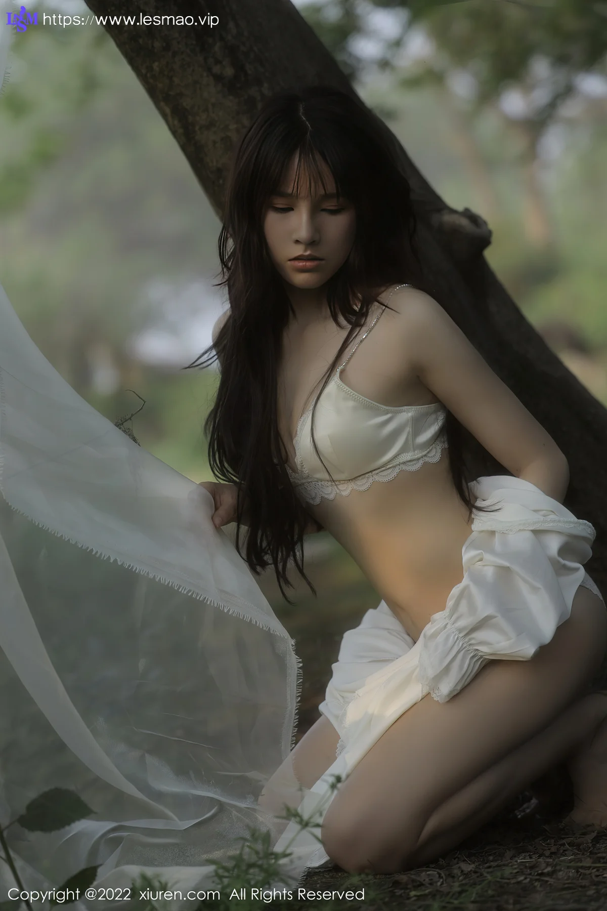 XiuRen 秀人 No.5098 白色蕾丝内衣 许嘉欣 性感写真33 - 58