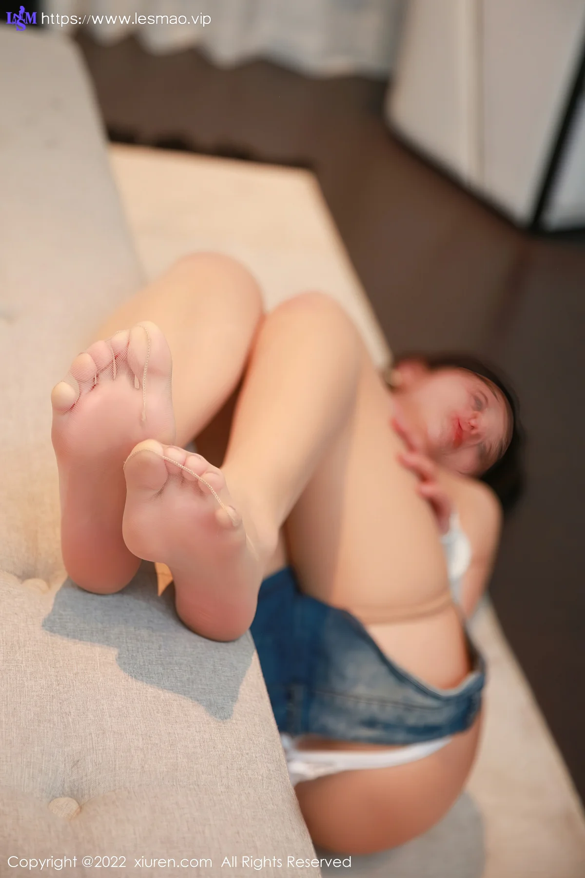 XiuRen 秀人 No.5099 超短牛仔裤 就是阿朱啊 性感写真22 - 33