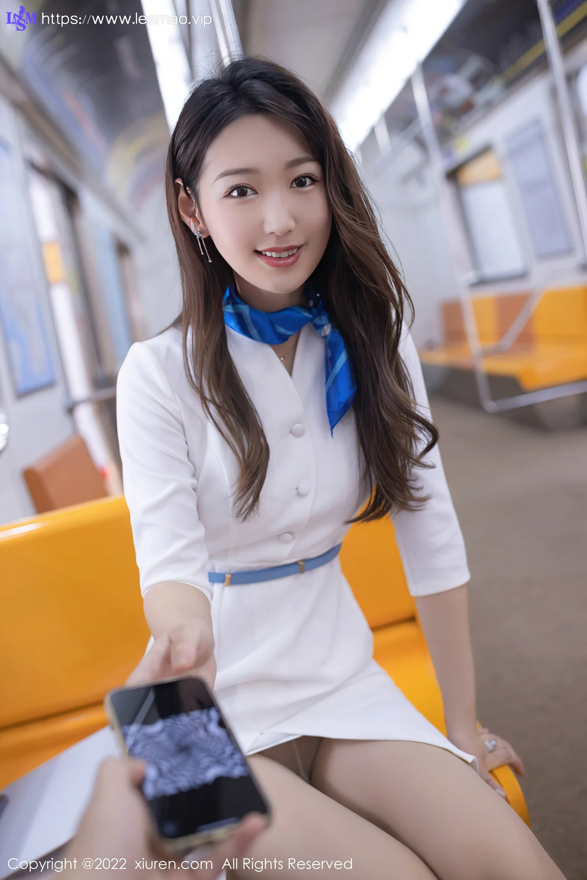 XiuRen 秀人 No.5108 地铁车厢场景 唐安琪 性感写真11 - 12