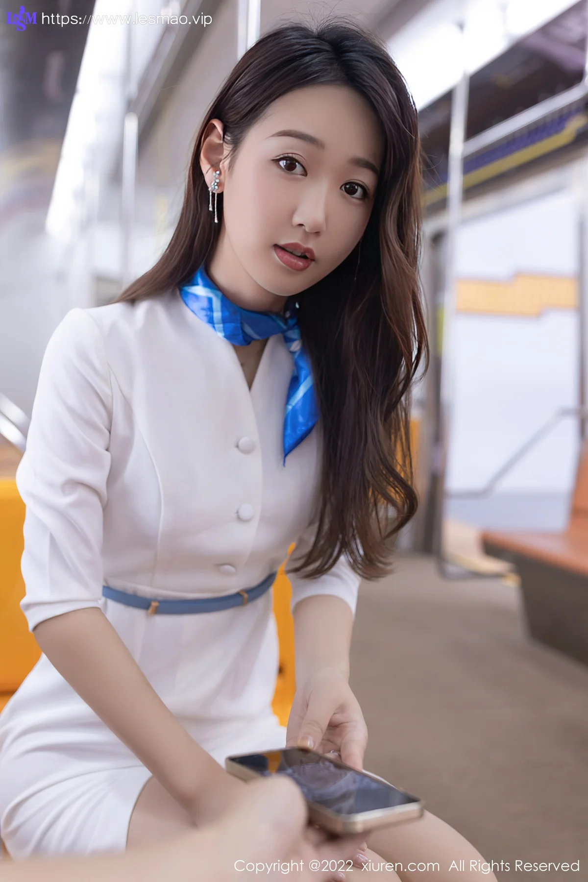 XiuRen 秀人 No.5108 地铁车厢场景 唐安琪 性感写真11 - 13