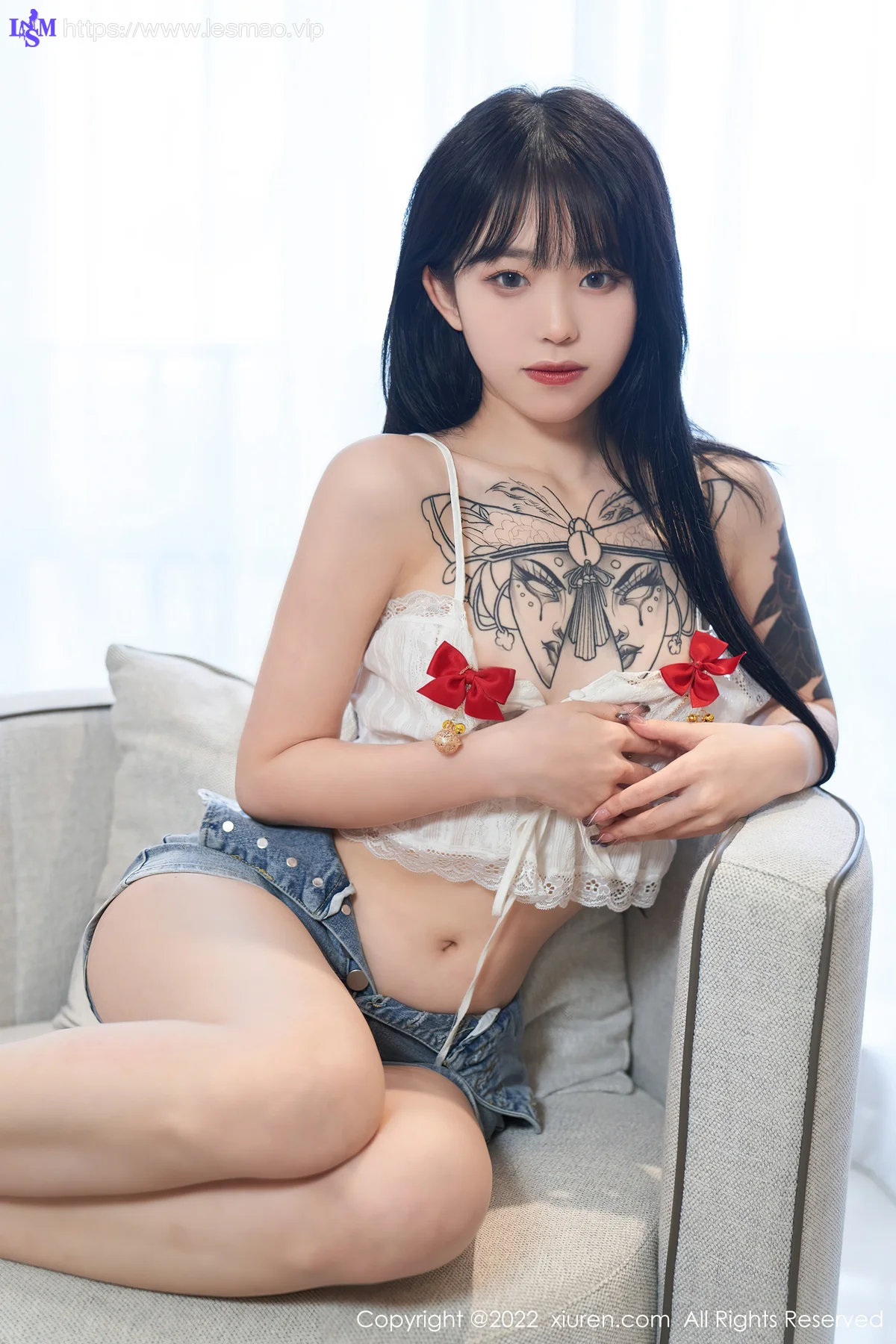 XiuRen 秀人 No.5124 白色吊带 奶瓶. 性感写真1 - 11