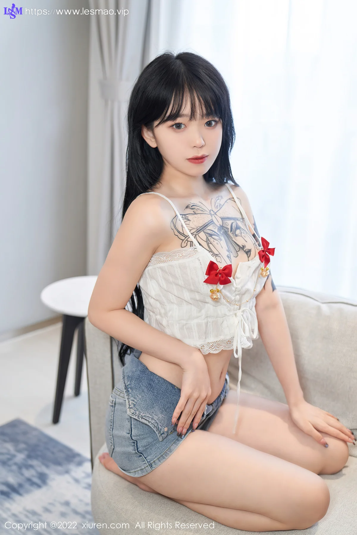 XiuRen 秀人 No.5124 白色吊带 奶瓶. 性感写真1 - 12