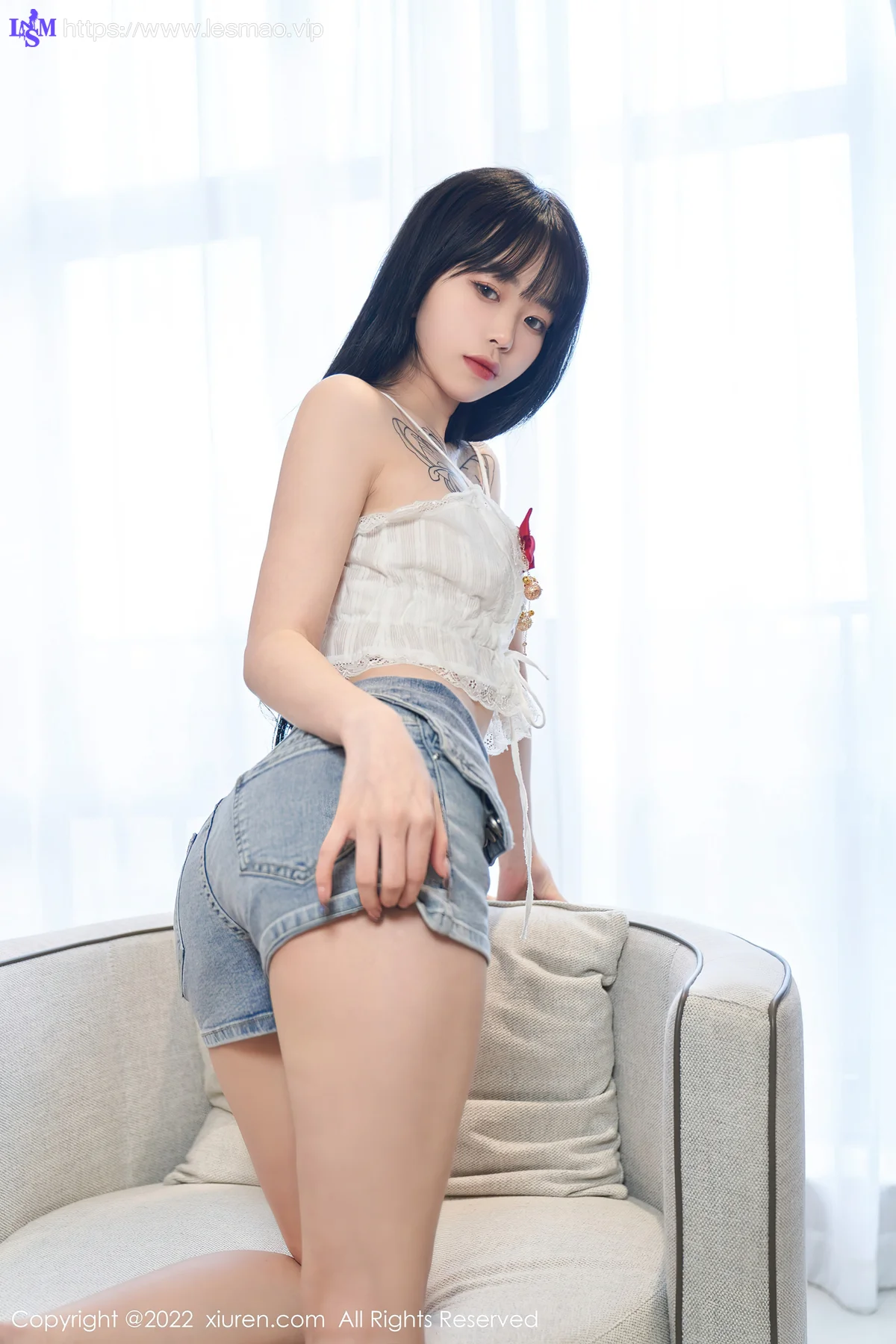 XiuRen 秀人 No.5124 白色吊带 奶瓶. 性感写真1 - 33