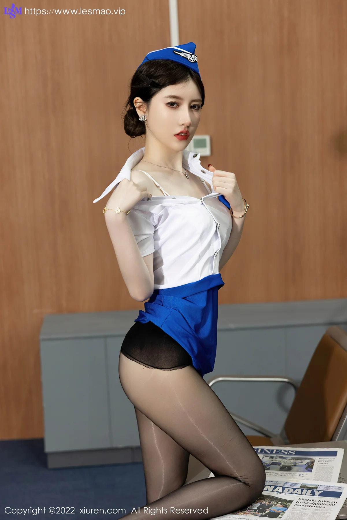 XiuRen 秀人 No.5125 制服诱惑 美桃酱 海南心愿旅拍22 - 26