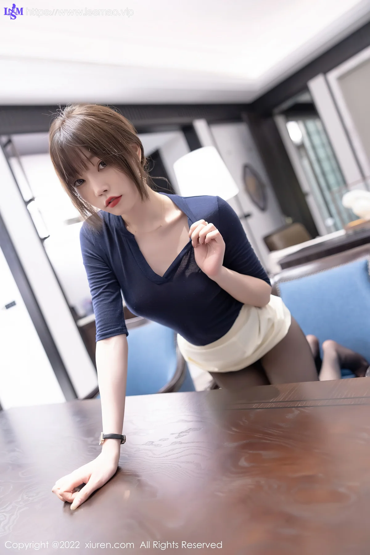 XiuRen 秀人 No.5132 诱人黑丝 芝芝Booty 性感写真11 - 58