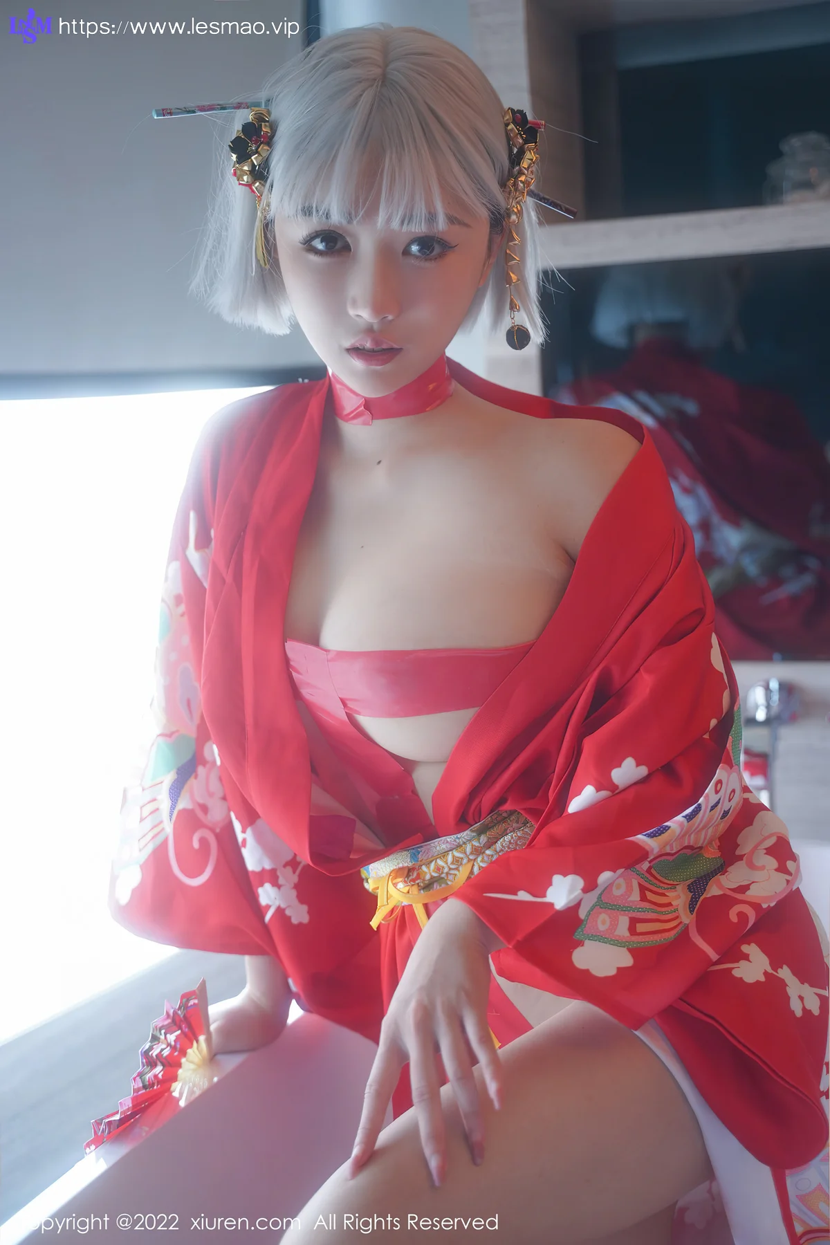 XiuRen 秀人 No.5134 蒸汽浴衣花瓣浴 西门小玉 性感写真33 - 20