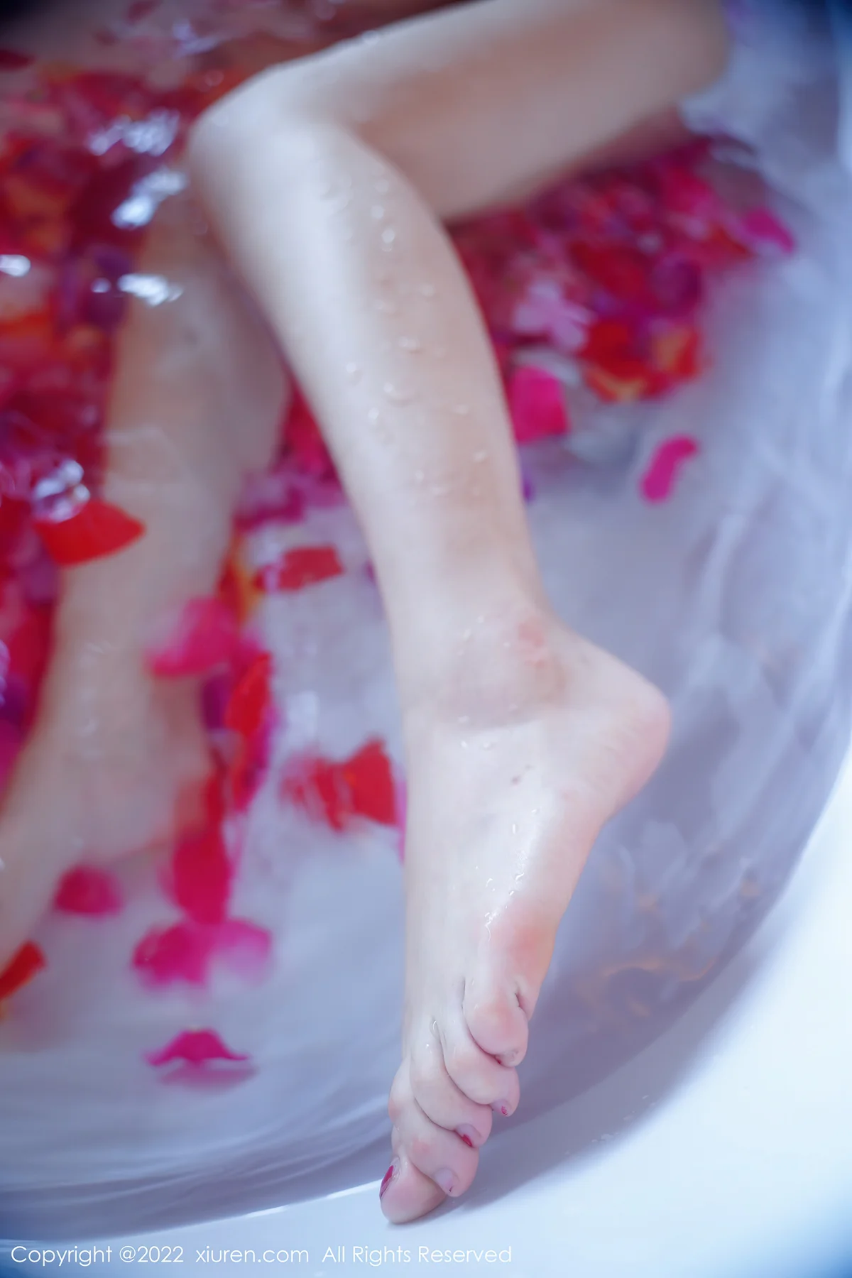 XiuRen 秀人 No.5134 蒸汽浴衣花瓣浴 西门小玉 性感写真33 - 57