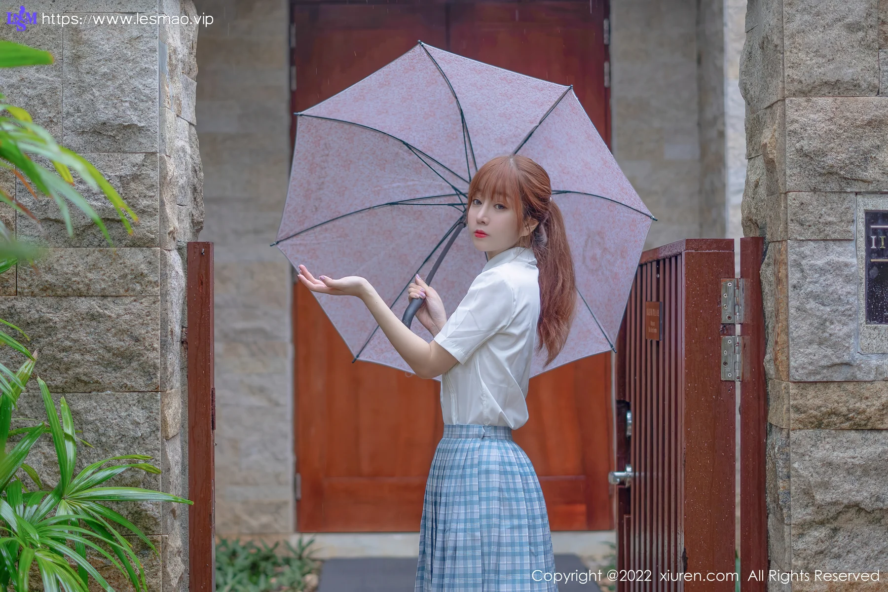 XiuRen 秀人 No.5137 jk格子裙 王雨纯 性感写真1 - 11