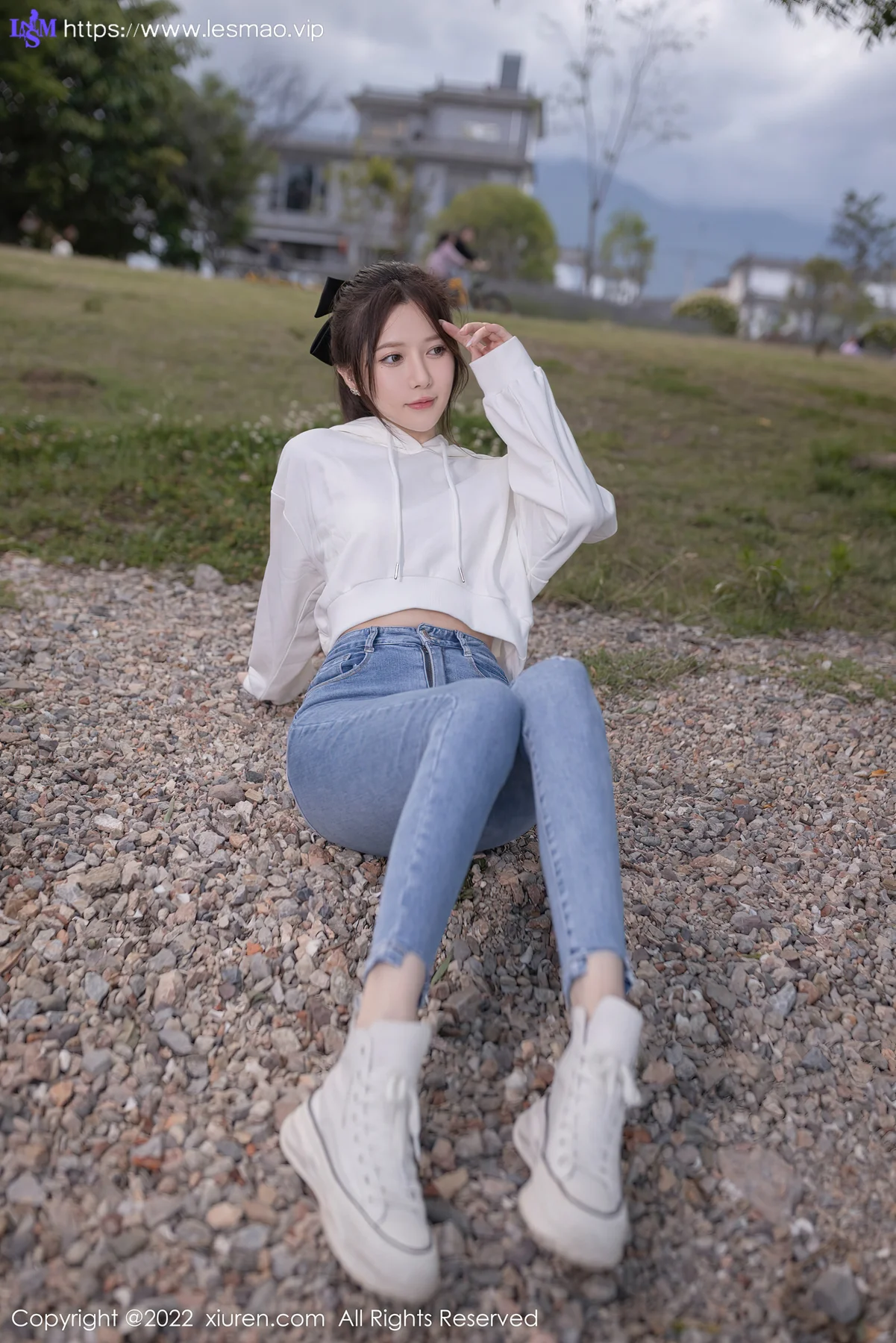 XiuRen 秀人 No.5159 户外室内双场景 鱼子酱Fish 广州-云南旅拍1 - 12