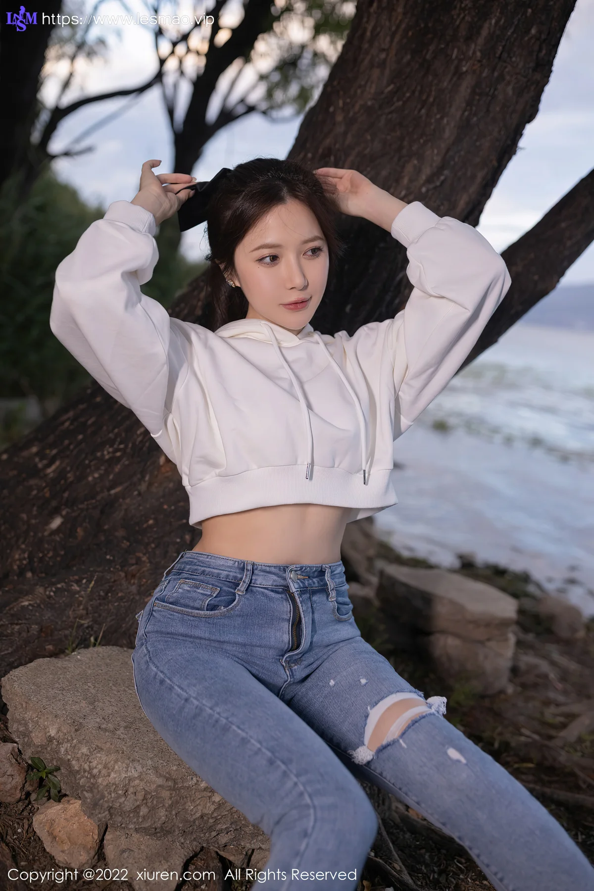 XiuRen 秀人 No.5159 户外室内双场景 鱼子酱Fish 广州-云南旅拍1 - 18