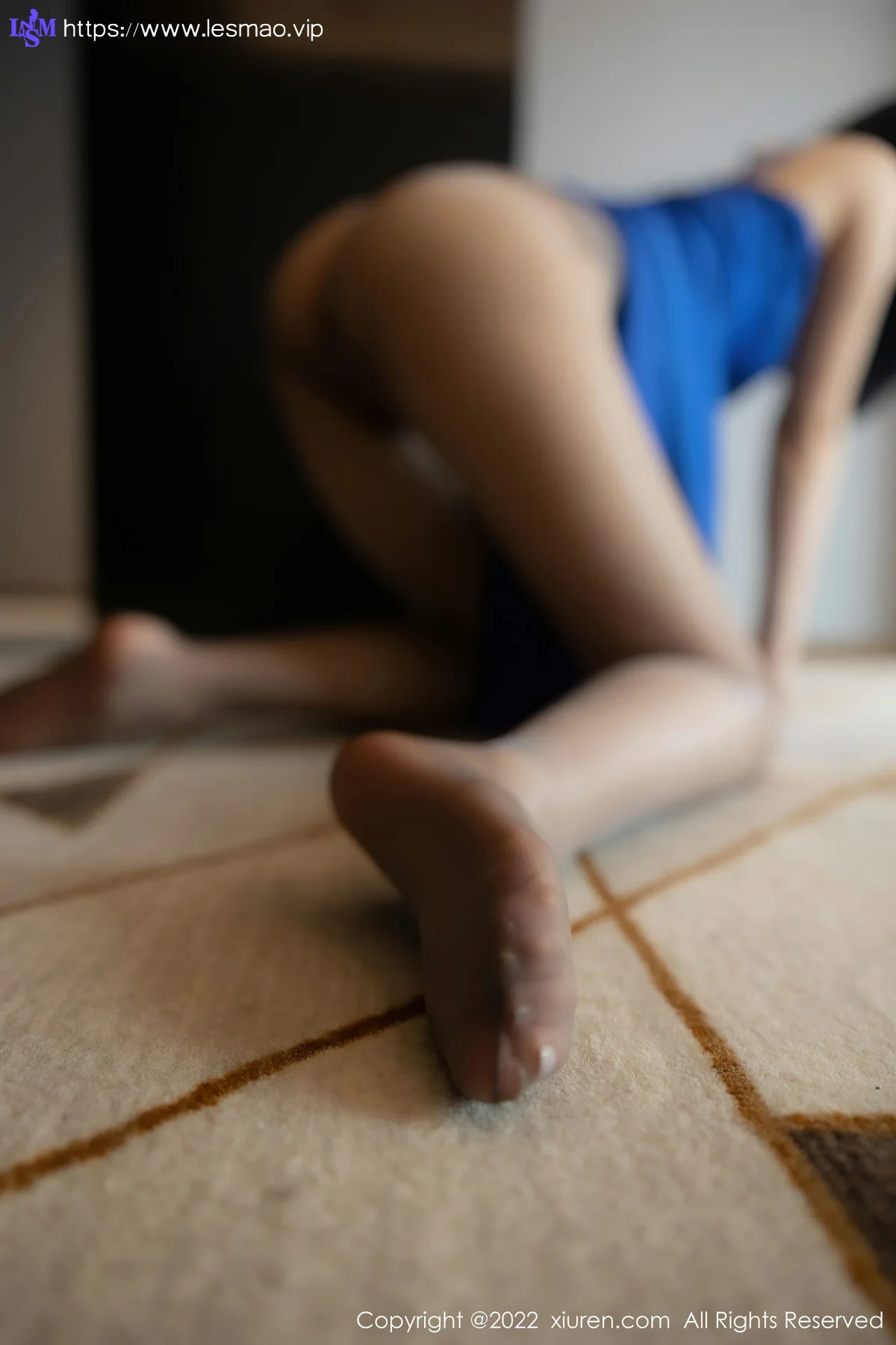 XiuRen 秀人 No.5165 奶瓶. 蓝色吊带裙性感写真11 - 20
