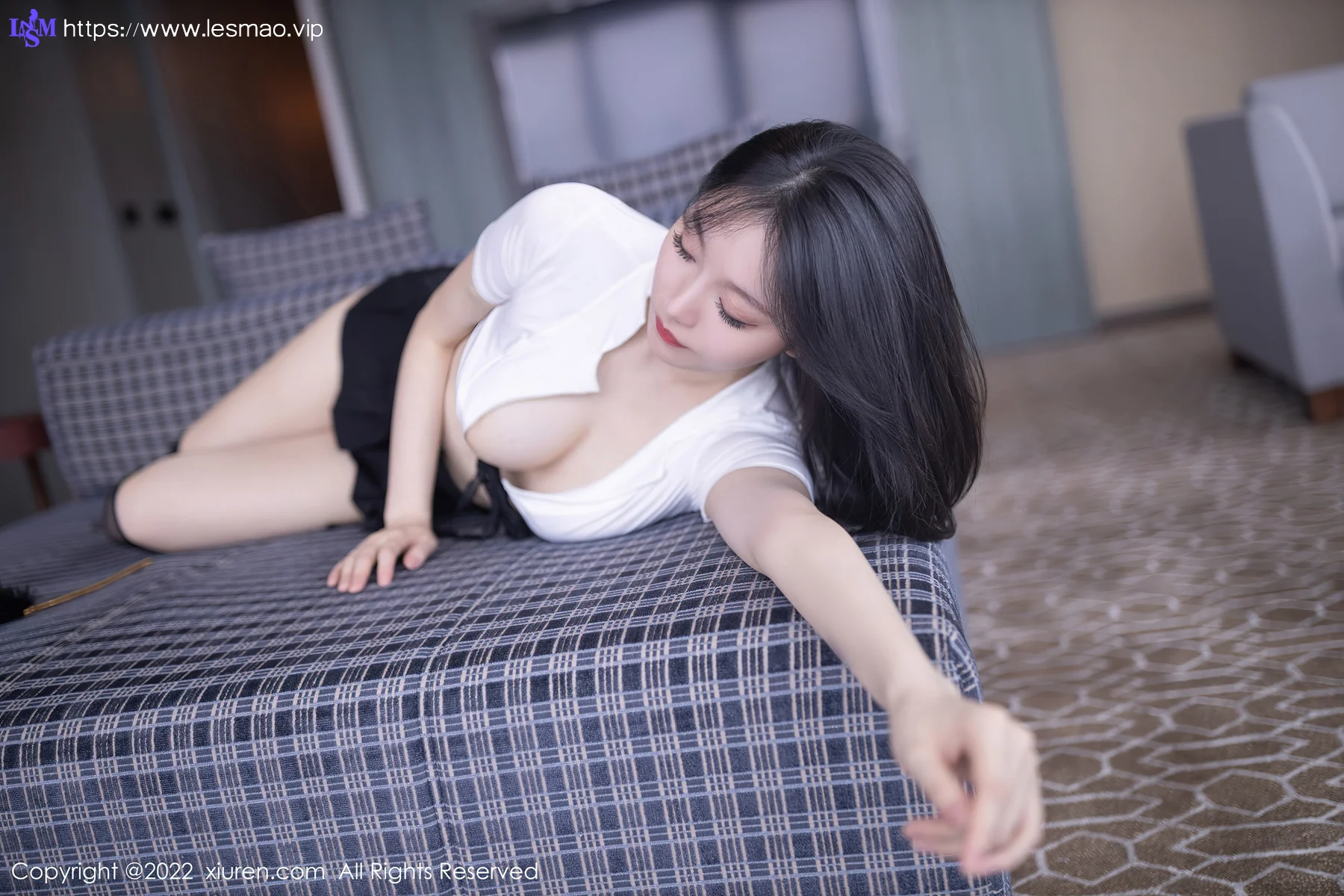 XiuRen 秀人 No.5170 诱人黑丝 安然anran 云南旅拍11 - 36