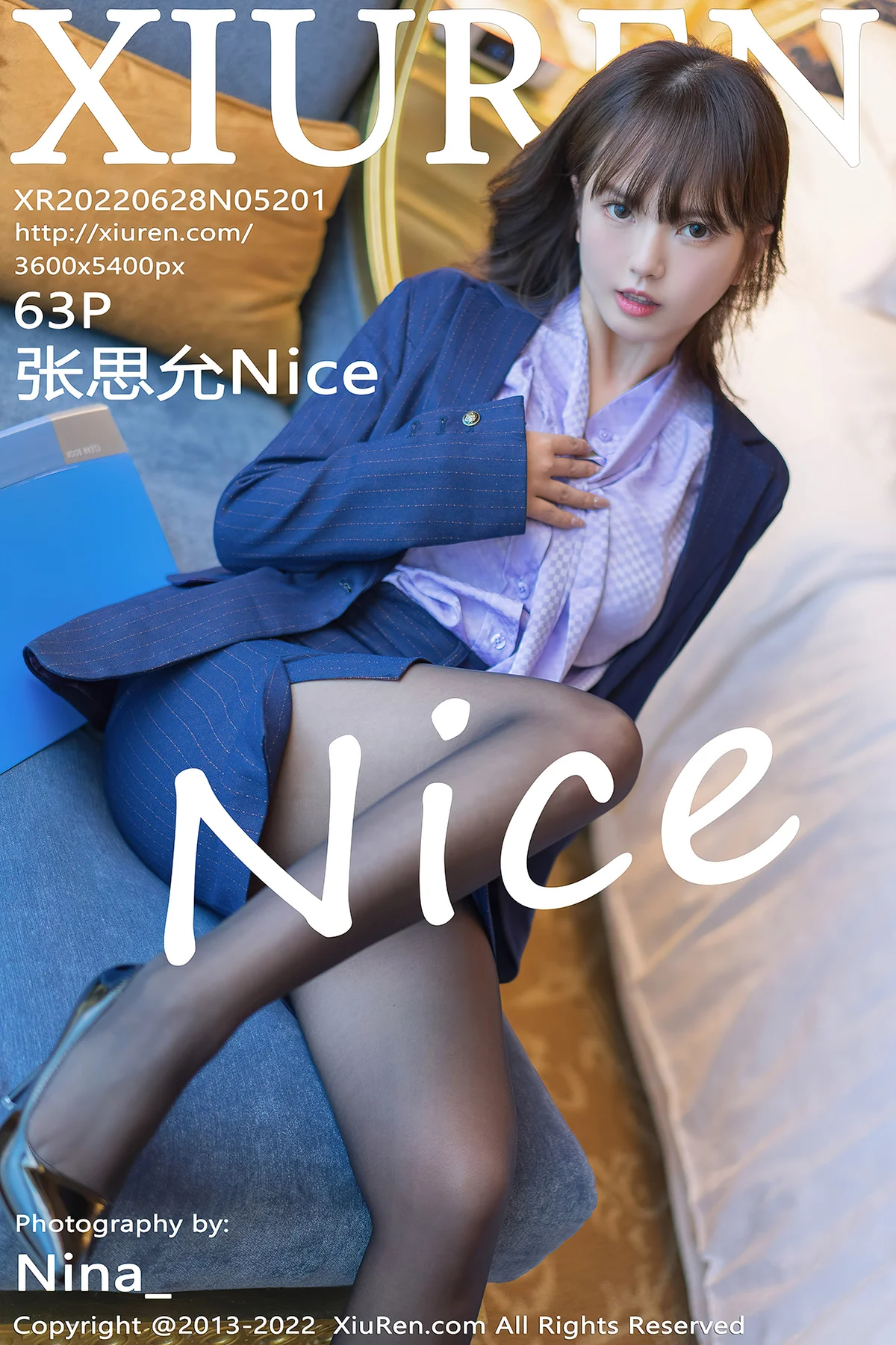 XiuRen 秀人 No.5201 OL装扮 张思允Nice 性感写真11 - 64