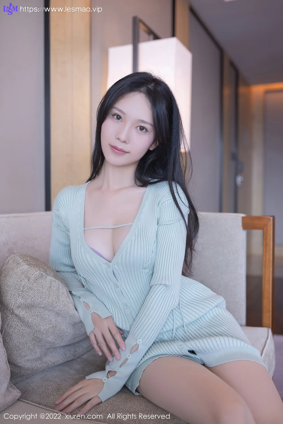 XiuRen 秀人 No.5206 紫色蕾丝内衣 利世 性感写真22 - 26