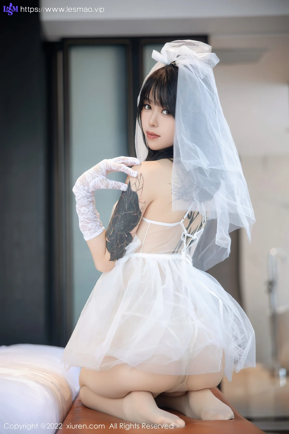 XiuRen 秀人 No.5212 白色婚纱 奶瓶. 性感写真22 - 27
