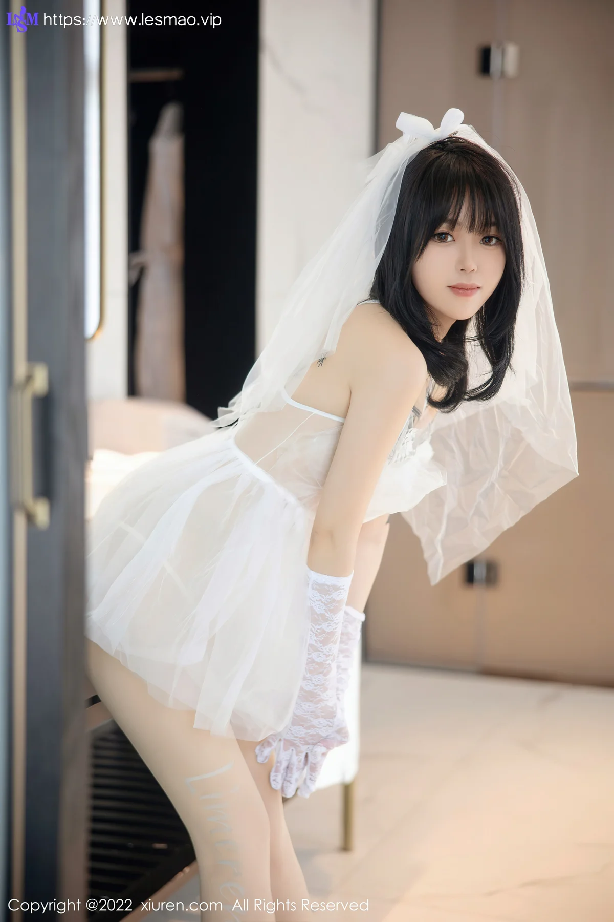XiuRen 秀人 No.5212 白色婚纱 奶瓶. 性感写真22 - 28