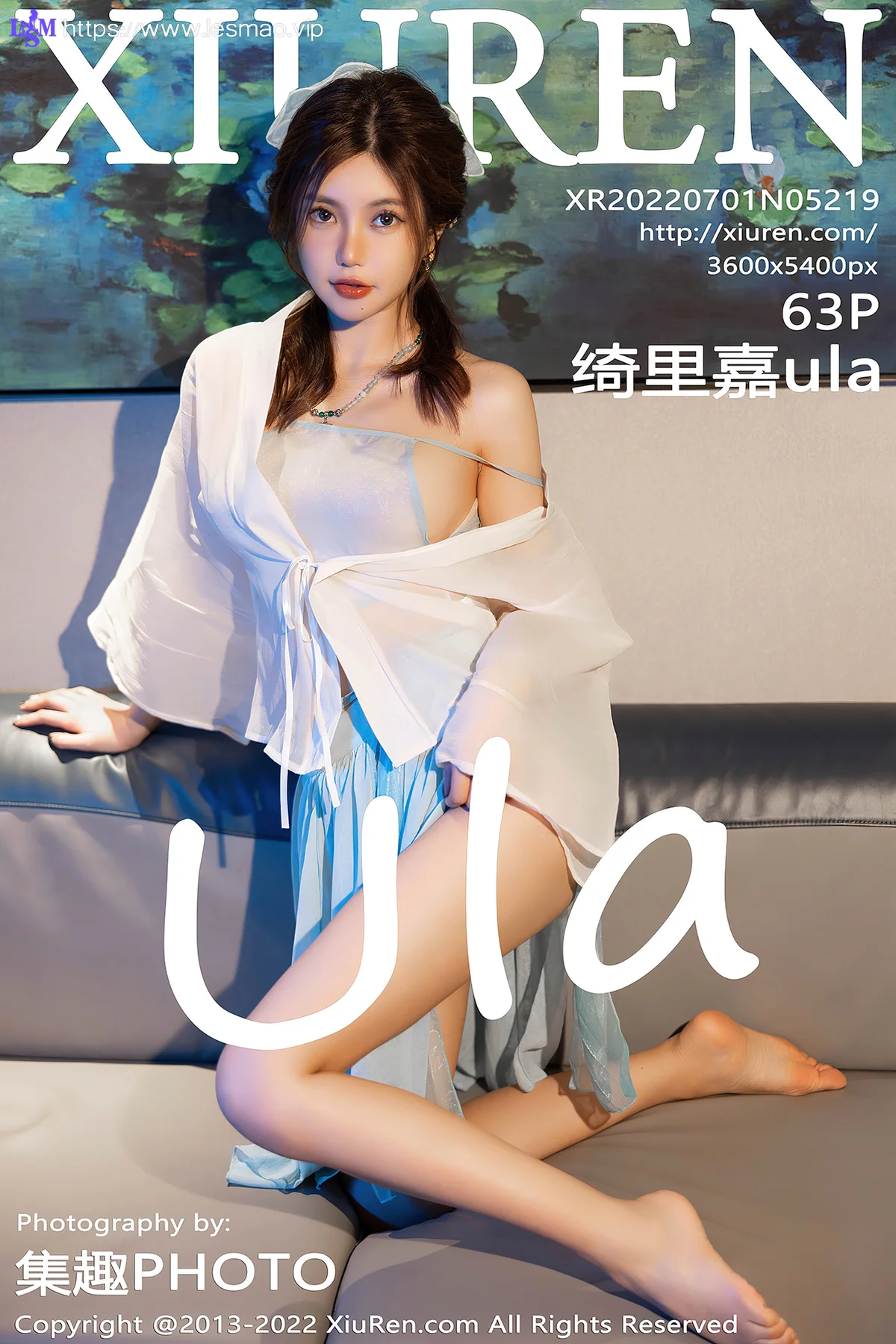 XiuRen 秀人 No.5219 轻透白色古装 绮里嘉ula 海南心愿旅拍111 - 63