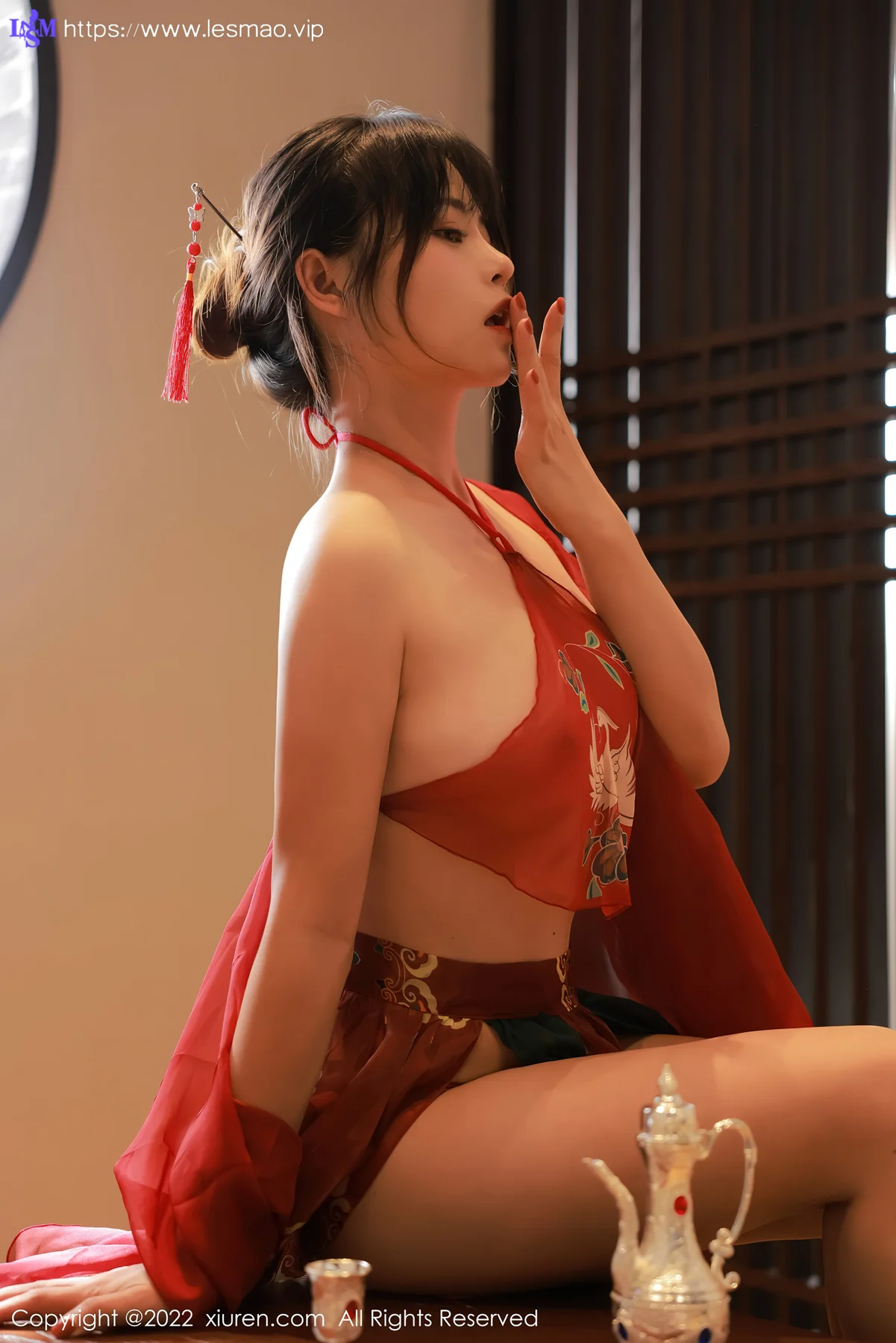 XiuRen 秀人 No.5222 轻透古装 奈沐子 澳门旅拍33 - 22