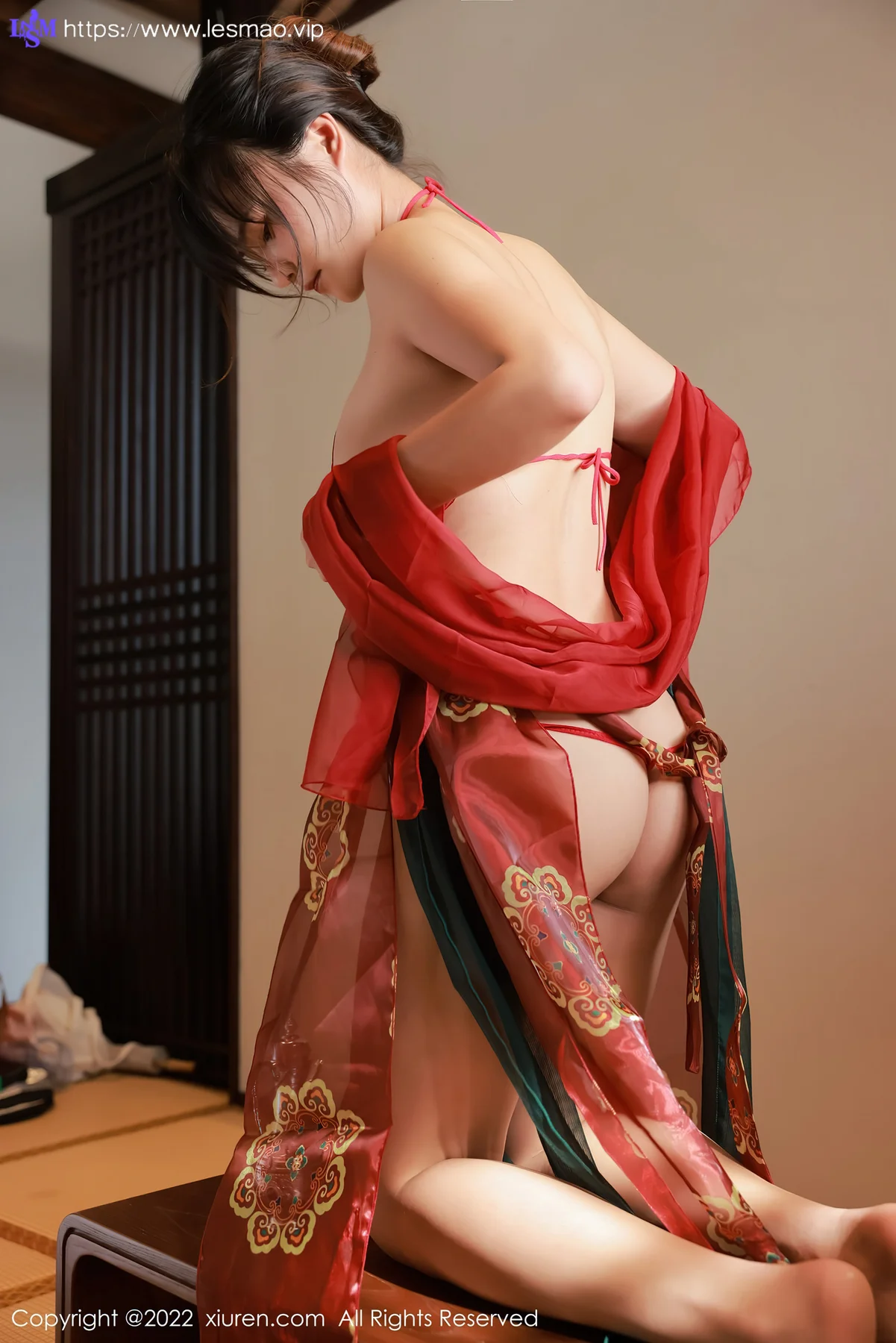 XiuRen 秀人 No.5222 轻透古装 奈沐子 澳门旅拍33 - 34