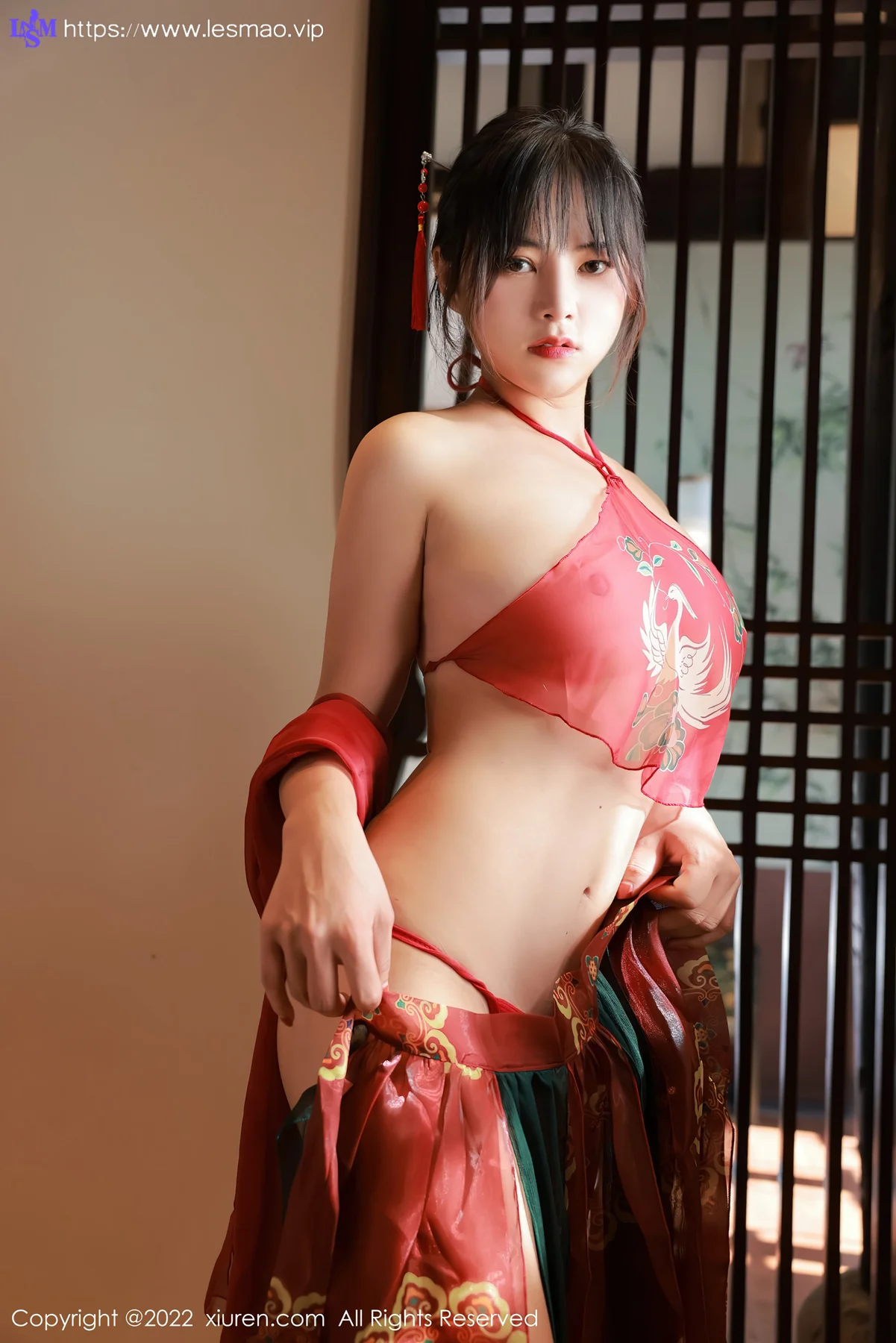 XiuRen 秀人 No.5222 轻透古装 奈沐子 澳门旅拍33 - 35