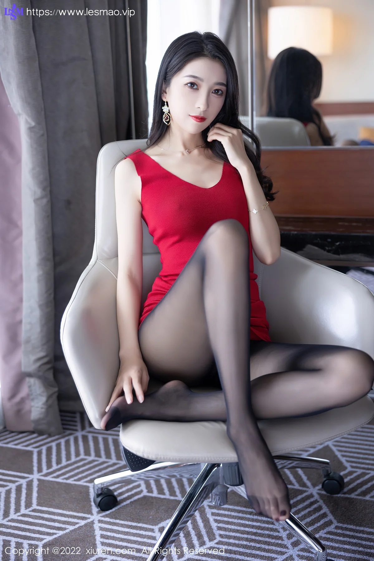 XiuRen 秀人 No.5223 诱人黑丝  林乐一 性感写真1 - 47