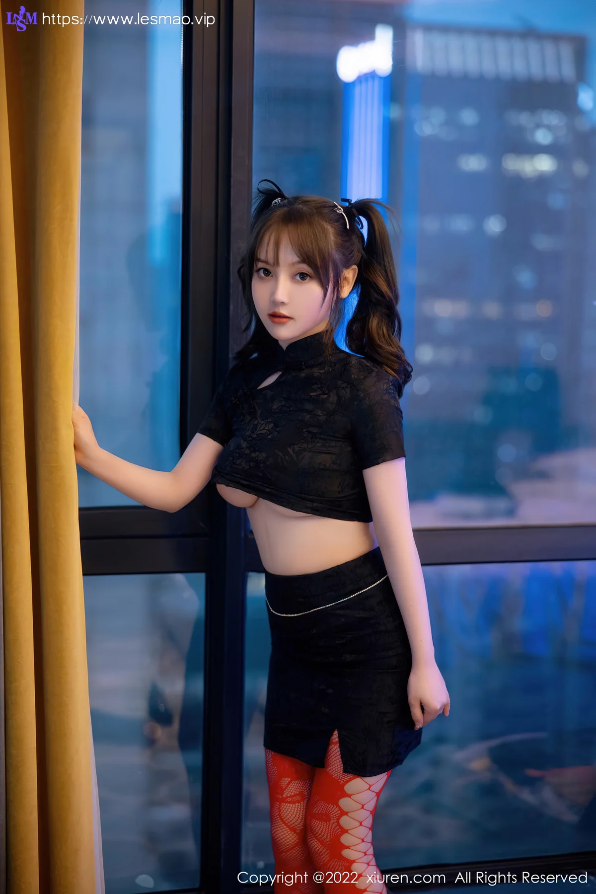 XiuRen 秀人 No.5225 短款旗袍 豆瓣酱 性感写真1 - 12