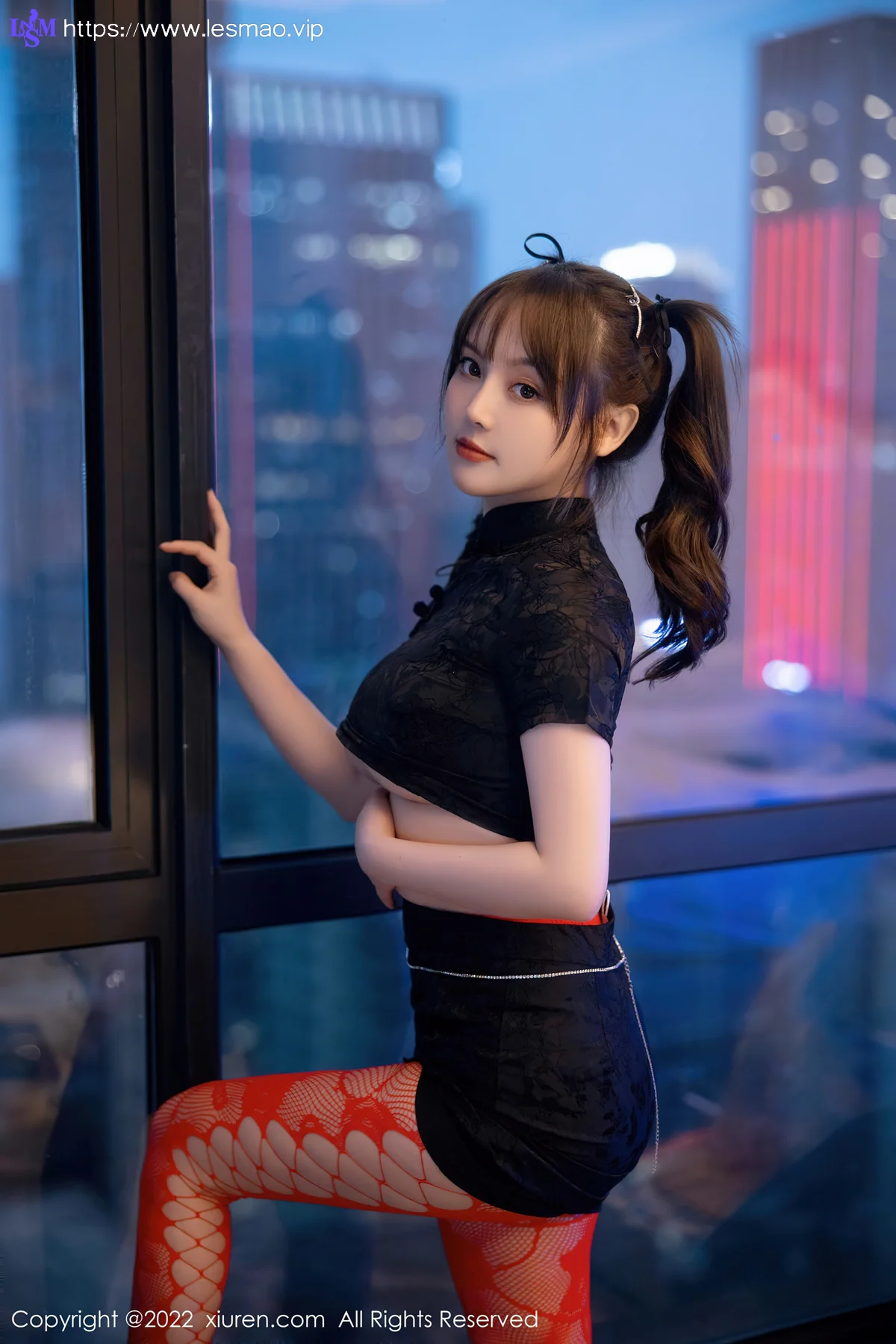XiuRen 秀人 No.5225 短款旗袍 豆瓣酱 性感写真1 - 13