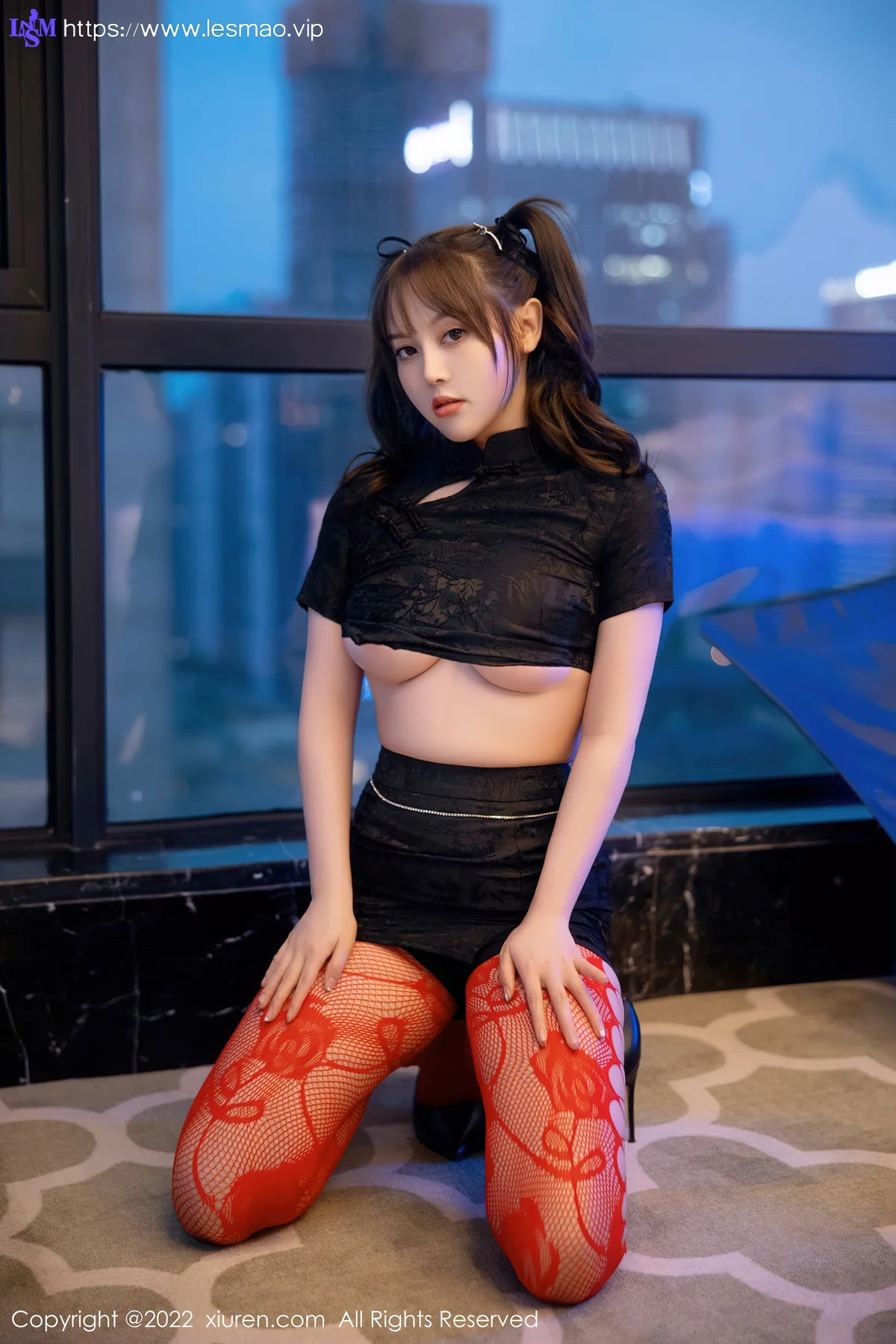 XiuRen 秀人 No.5225 短款旗袍 豆瓣酱 性感写真1 - 19
