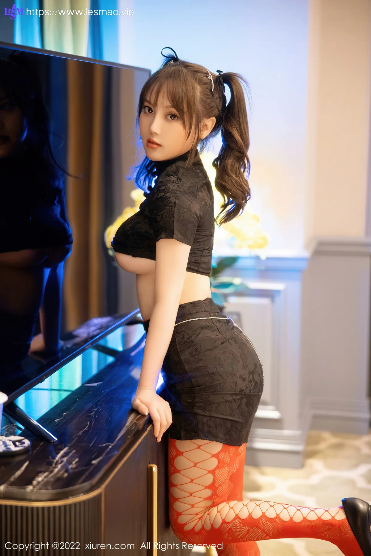 XiuRen 秀人 No.5225 短款旗袍 豆瓣酱 性感写真1 - 25