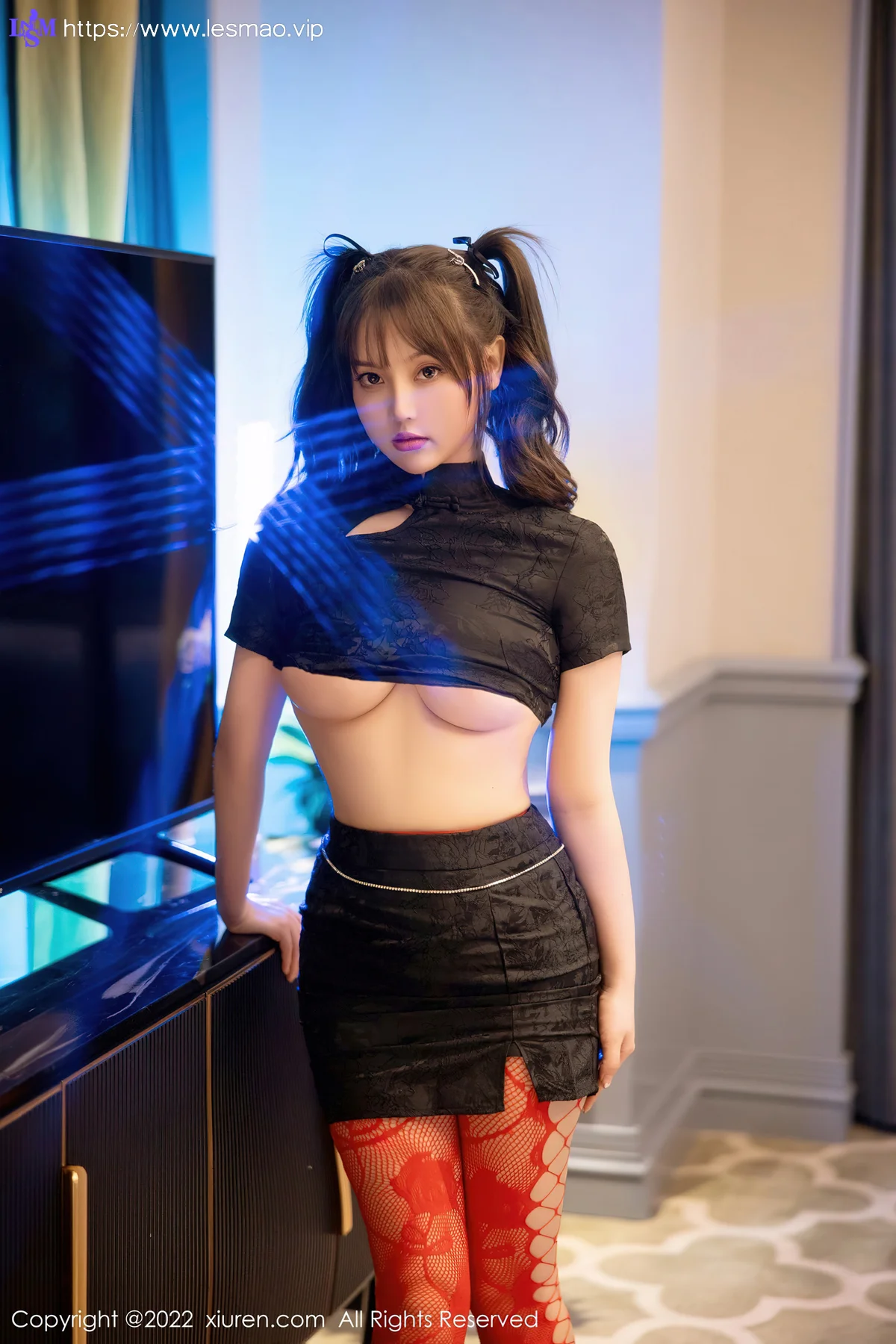 XiuRen 秀人 No.5225 短款旗袍 豆瓣酱 性感写真1 - 26