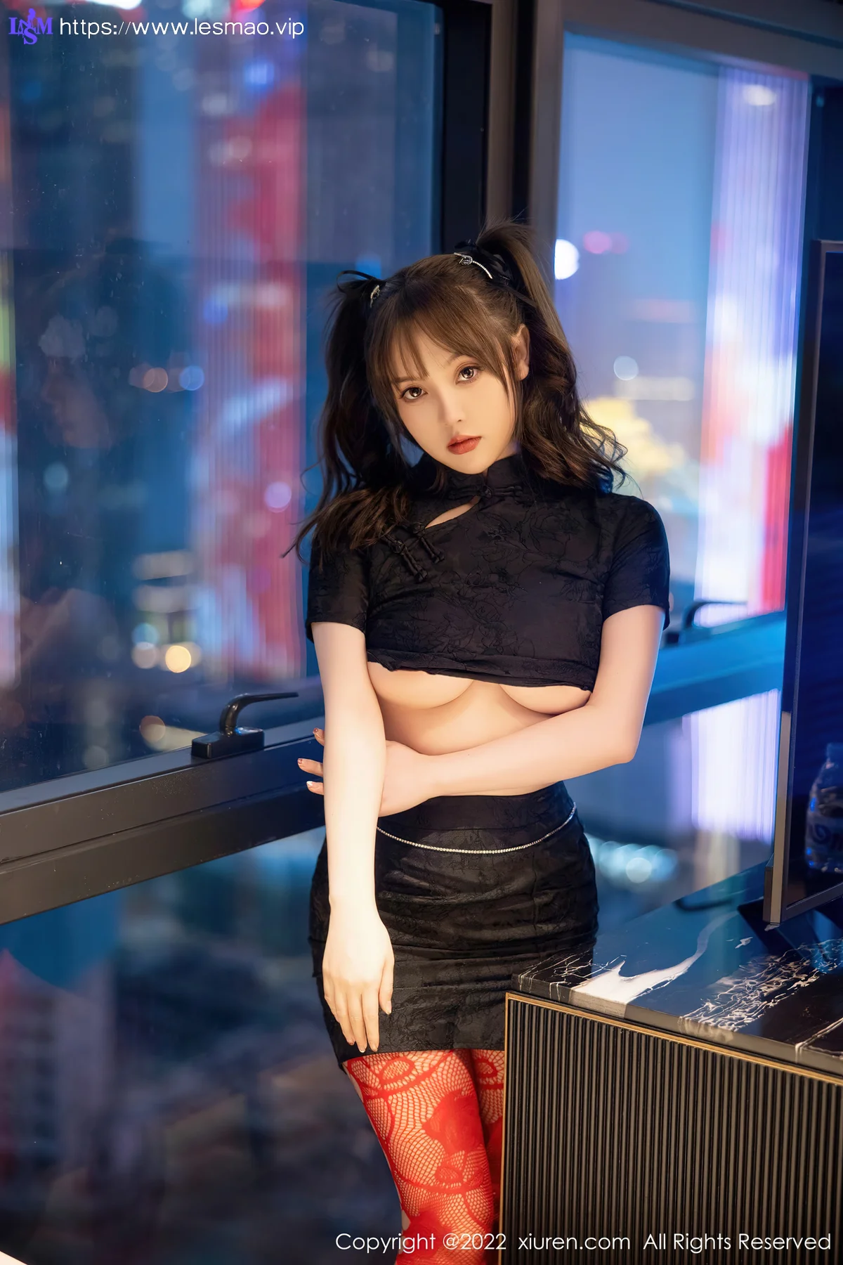 XiuRen 秀人 No.5225 短款旗袍 豆瓣酱 性感写真1 - 34