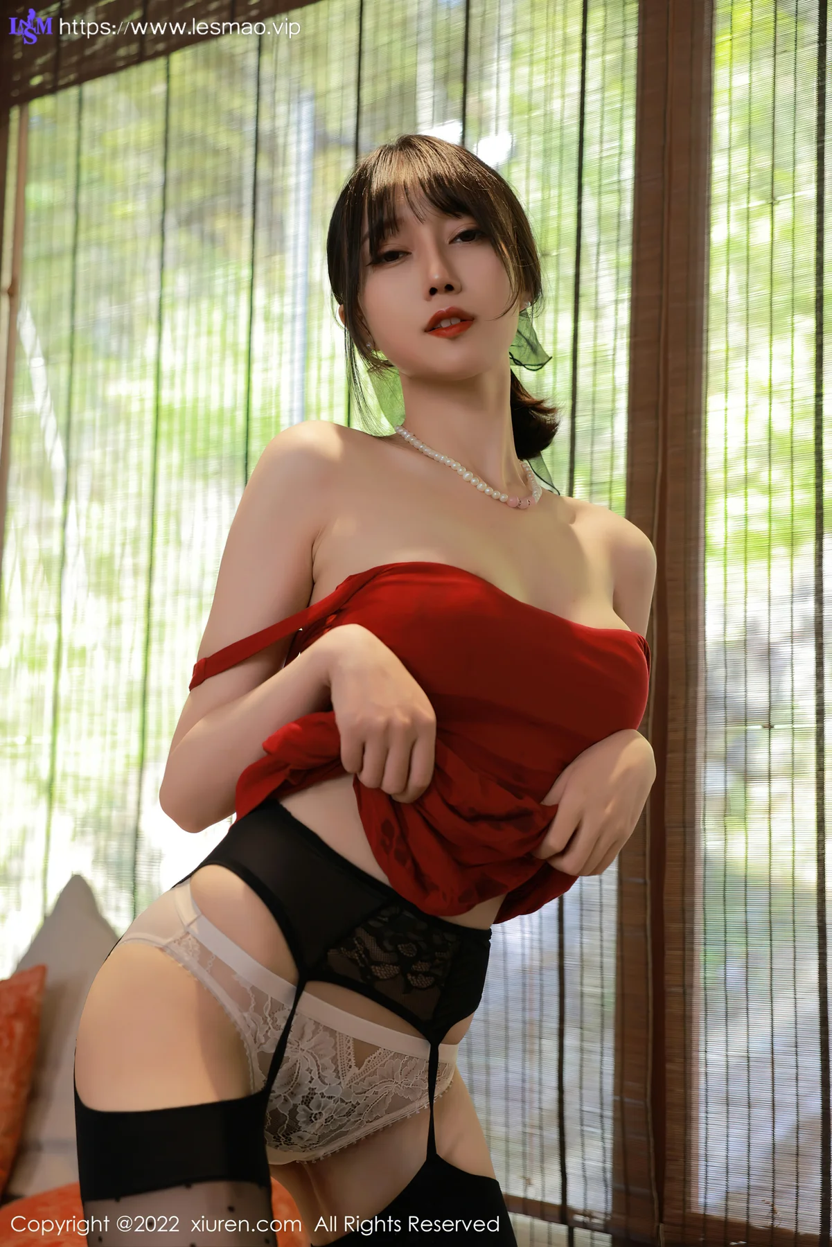 XiuRen 秀人 No.5231 红色连衣裙 玥儿玥er 澳门旅拍1 - 30