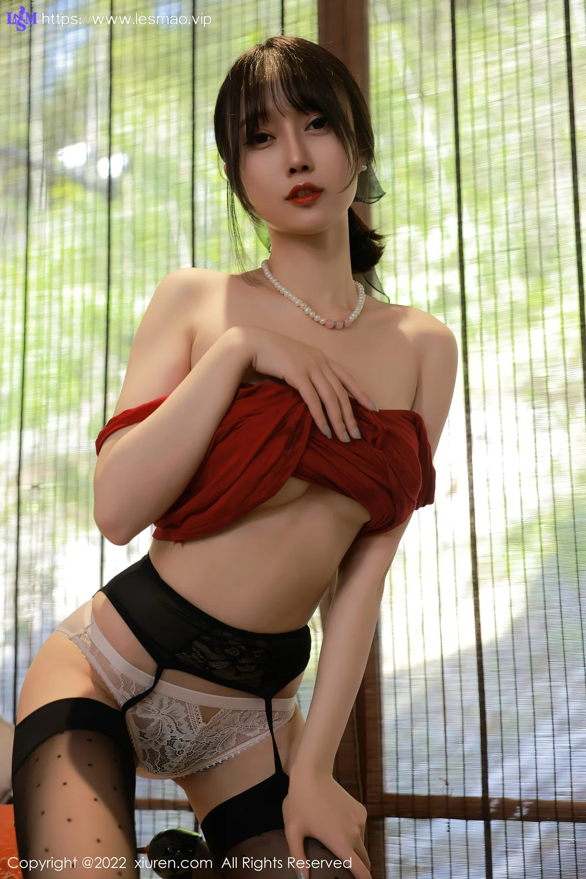 XiuRen 秀人 No.5231 红色连衣裙 玥儿玥er 澳门旅拍1 - 32