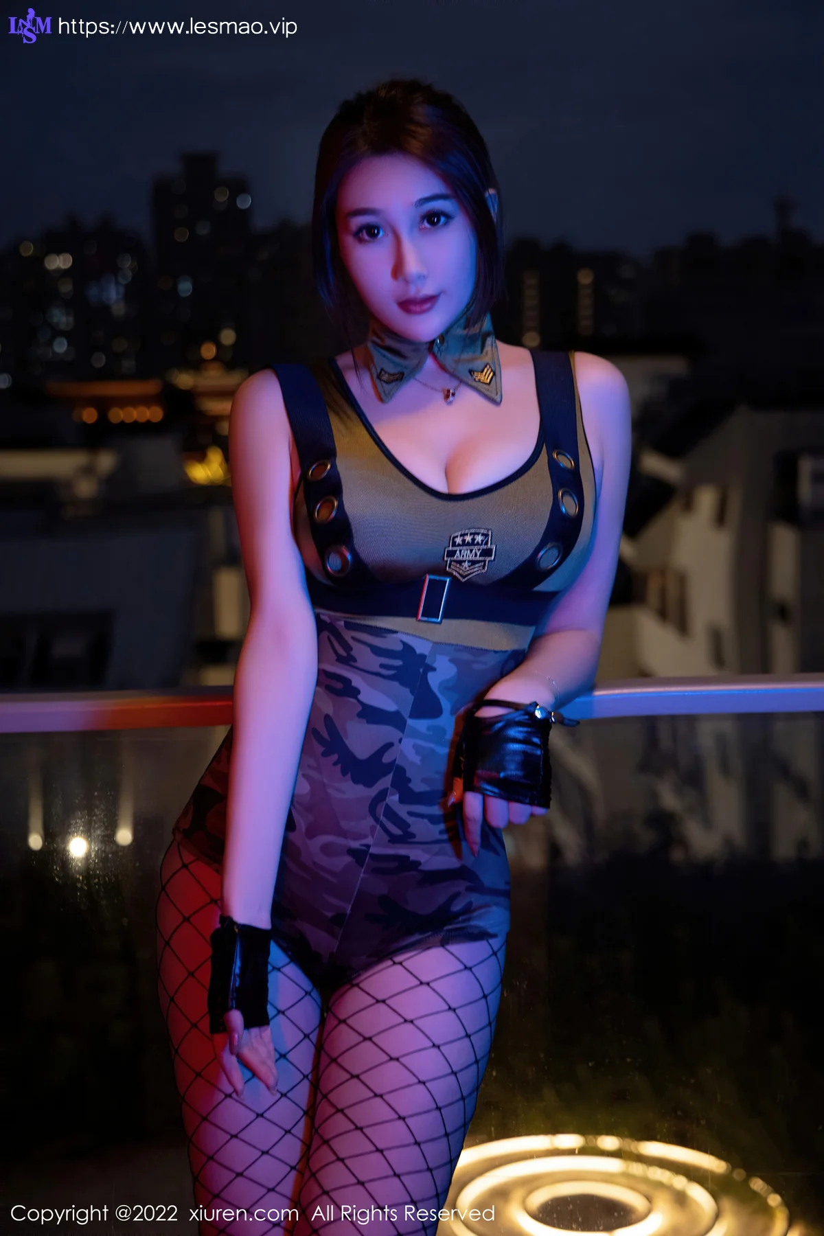 XiuRen 秀人 No.5234 短款迷彩服 宥利 性感写真 - 32