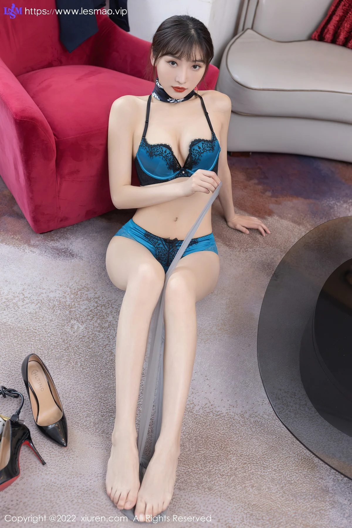 XiuRen 秀人 No.5245 空姐制服 陆萱萱 广州-云南旅拍11 - 55