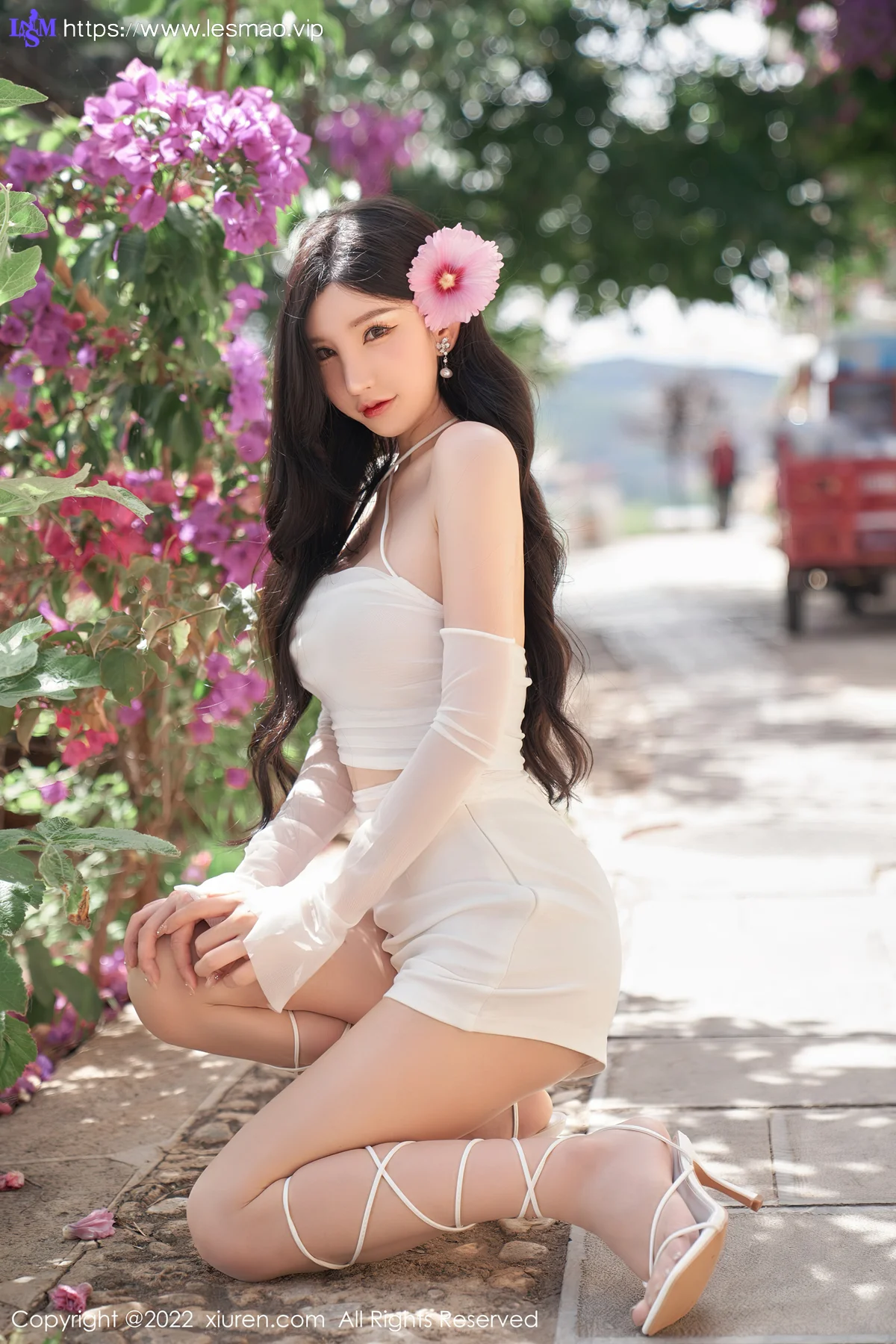 XiuRen 秀人 No.5271 轻透上衣 周于希Sally 重庆-西双版纳心愿旅拍11 - 33
