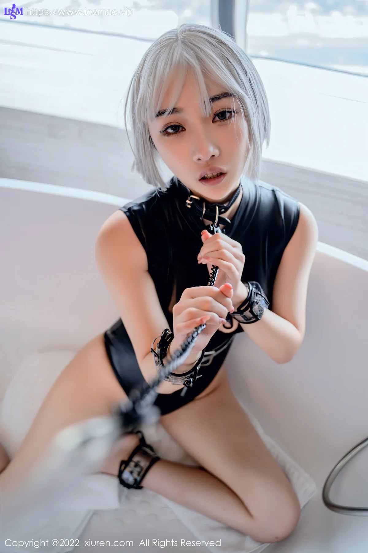 XiuRen 秀人 No.5272 西门小玉 诱惑皮衣 - 17