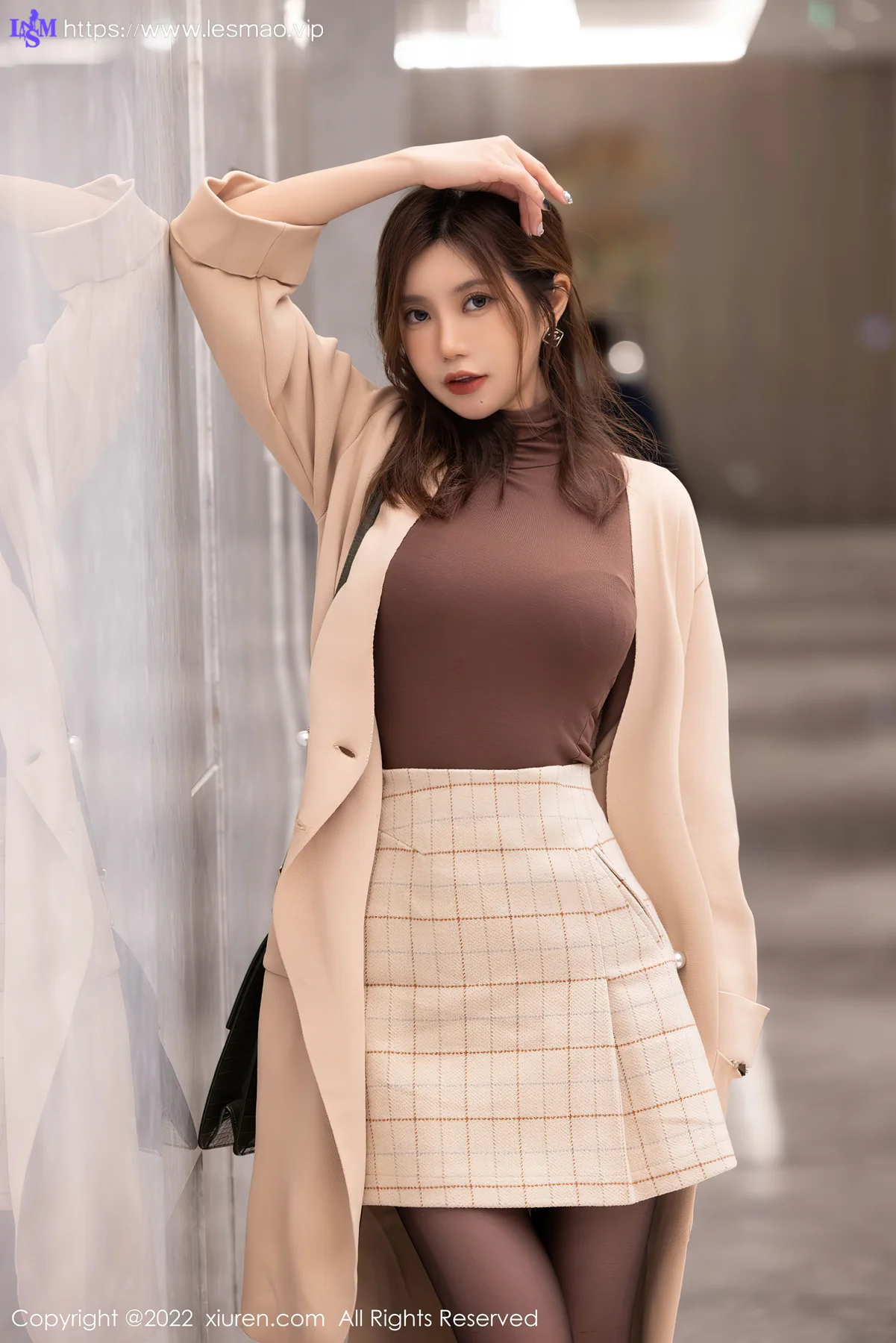 XiuRen 秀人 No.5284 制服猫咪 绮里嘉ula 海南心愿旅拍11 - 17