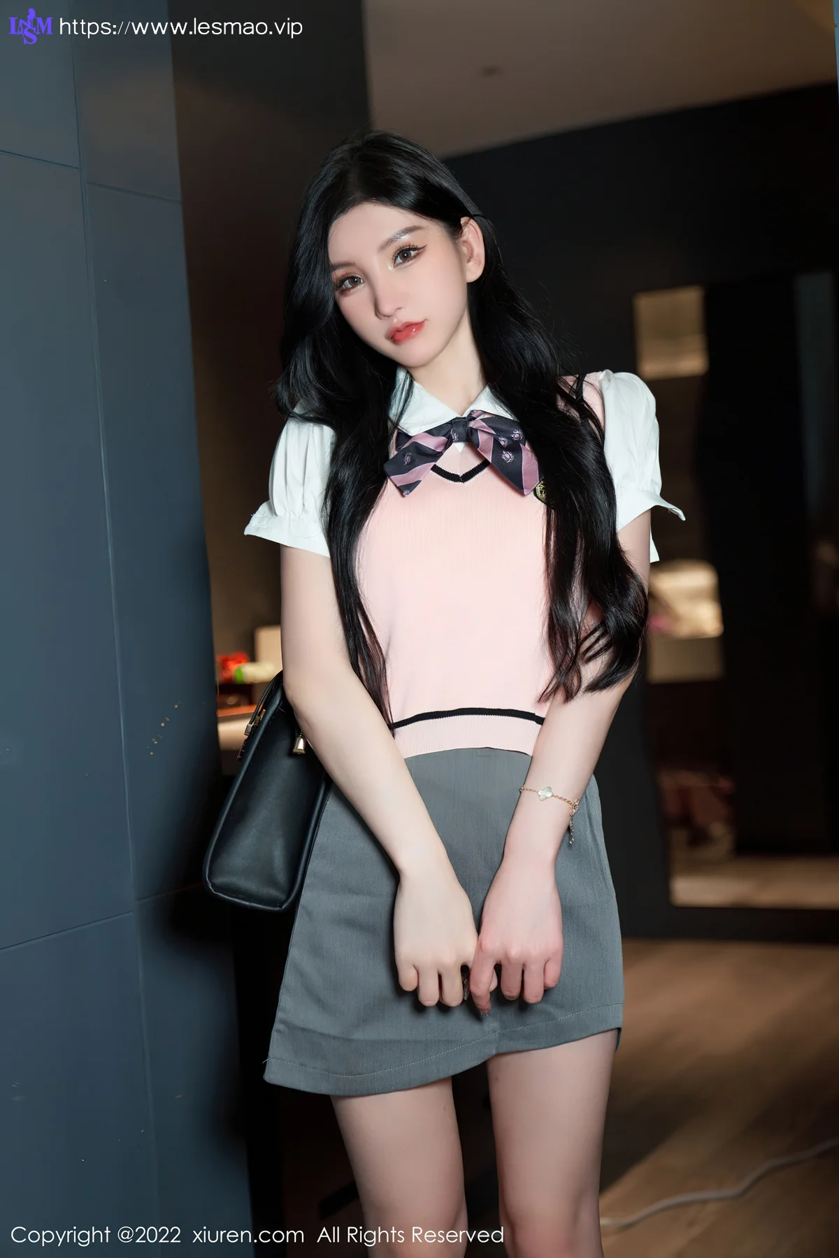 XiuRen 秀人 No.5285 jk短裙 周于希Sally 重庆-西双版纳心愿旅拍11 - 5