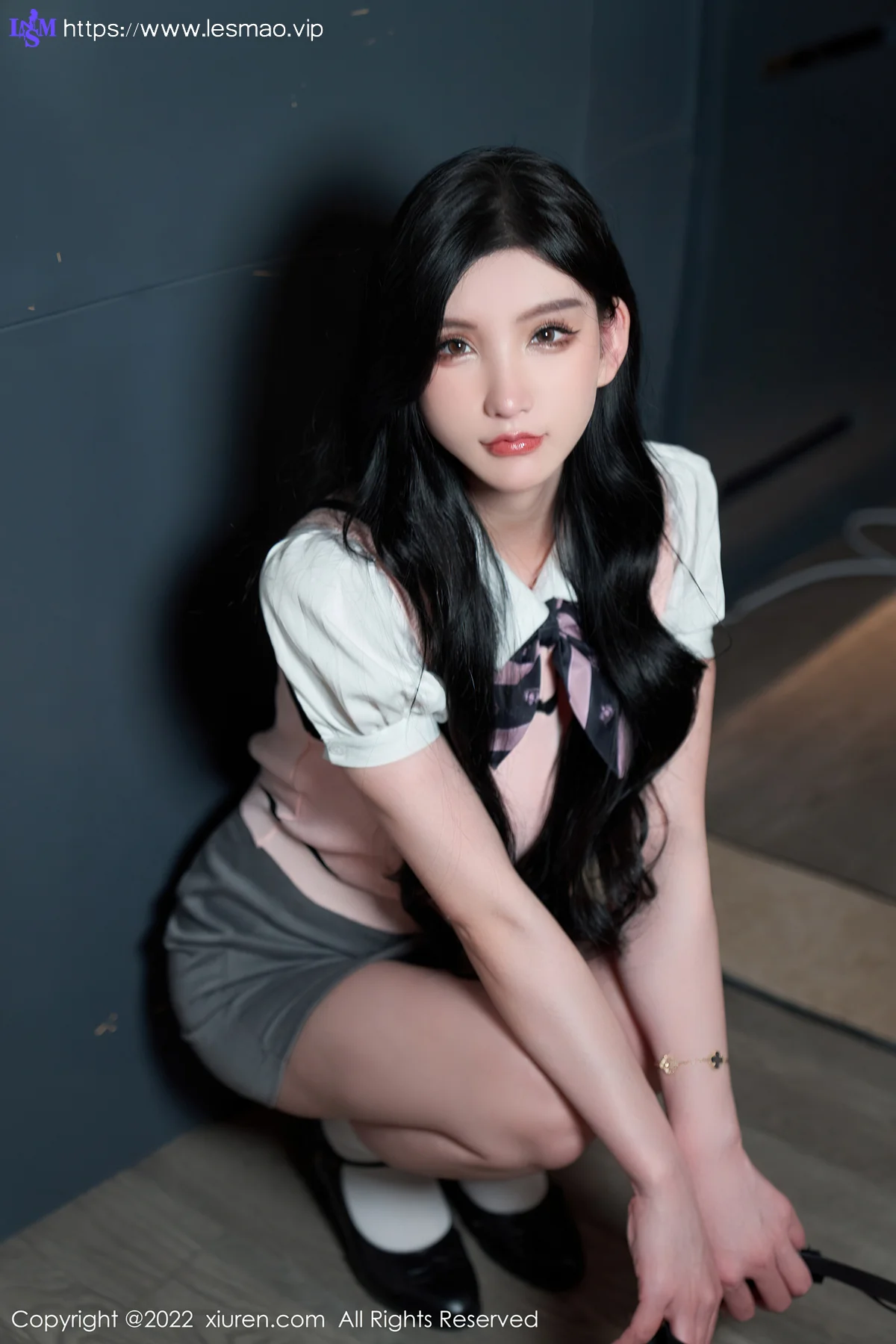 XiuRen 秀人 No.5285 jk短裙 周于希Sally 重庆-西双版纳心愿旅拍11 - 14