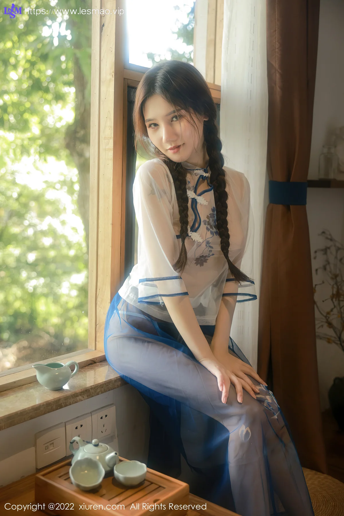 XiuRen 秀人 No.5287 轻透古装服饰 古月小同学 性感写真1 - 14