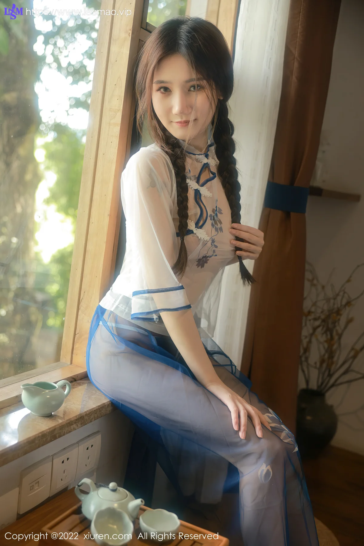 XiuRen 秀人 No.5287 轻透古装服饰 古月小同学 性感写真1 - 15